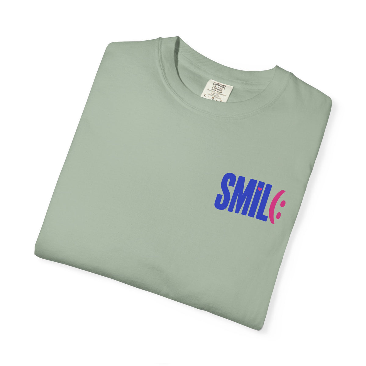 SMIL(: It’s Free Garment-Dyed Graphic Tee