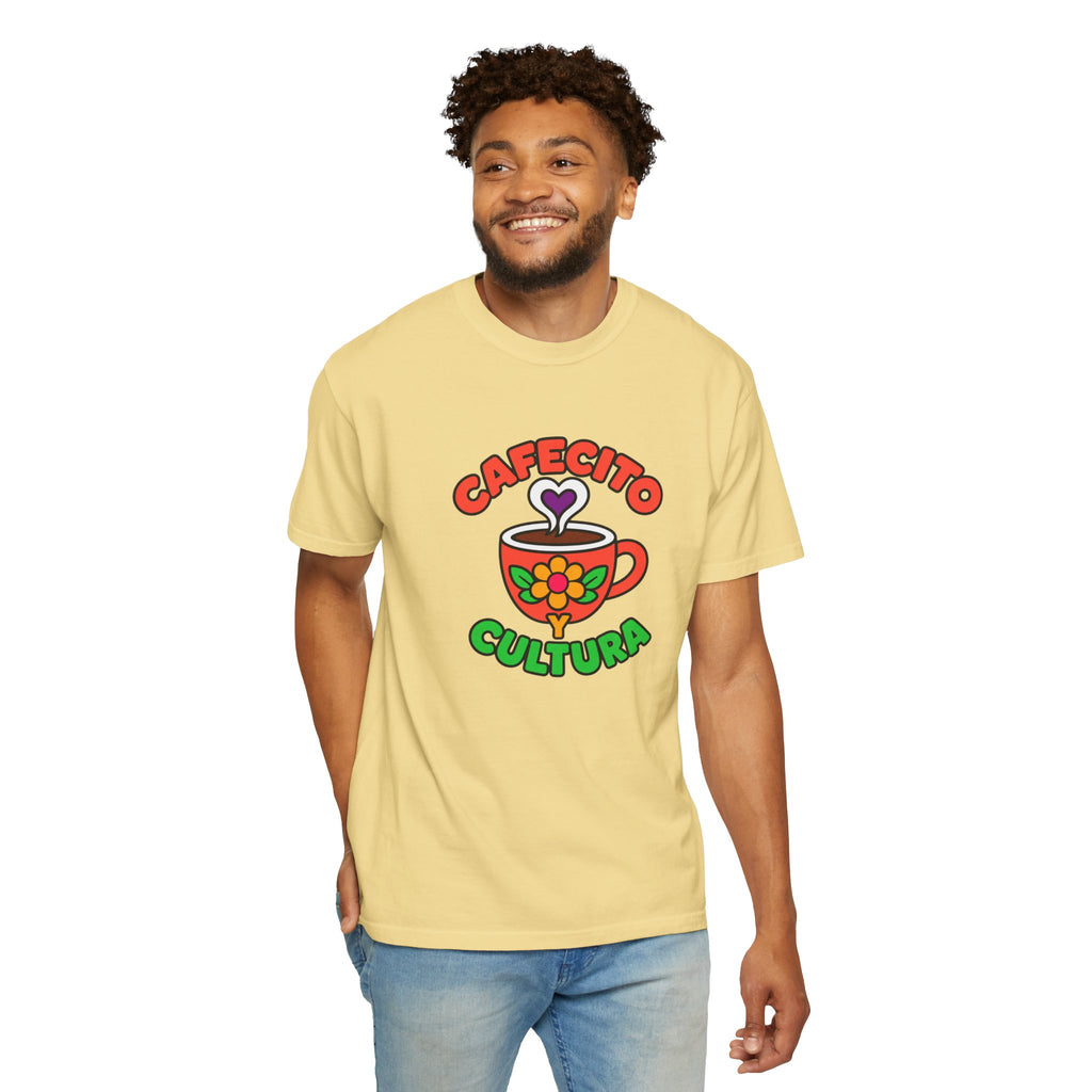 Cafecito Y Cultura Heavyweight Tee ☕🌼