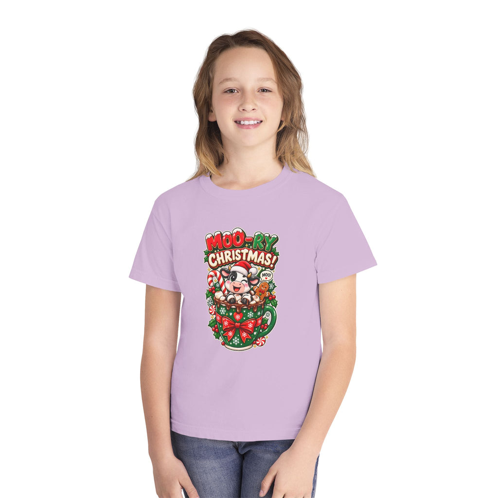 MOO-RY Christmas Youth Tee