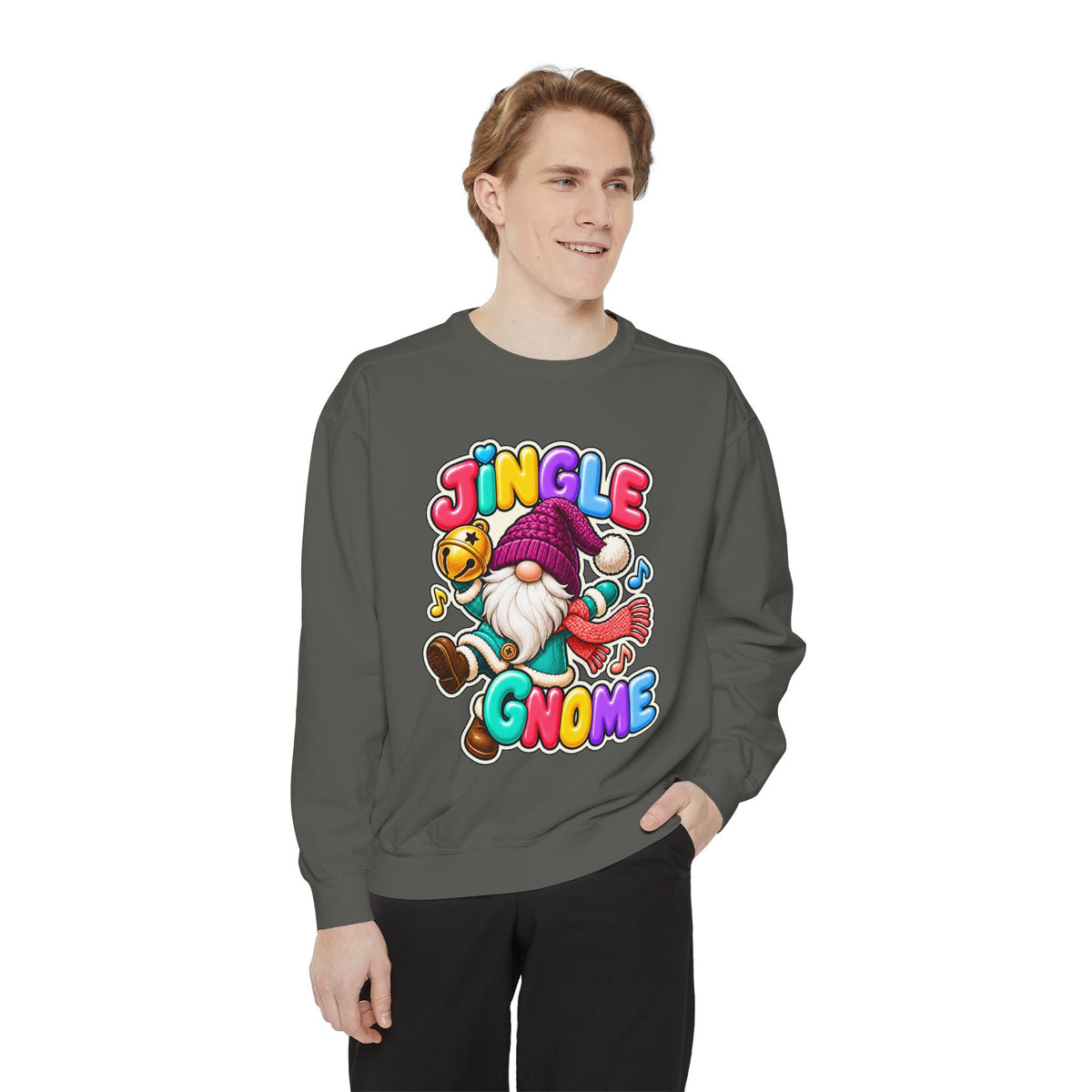 Jingle Gnome Christmas Sweatshirt 🔔🎶🧙‍♂️