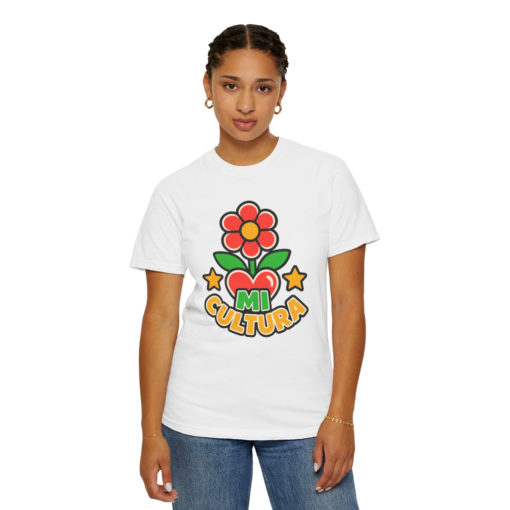 Mi Cultura Latino Heritage Heavyweight Tee 🌺❤️