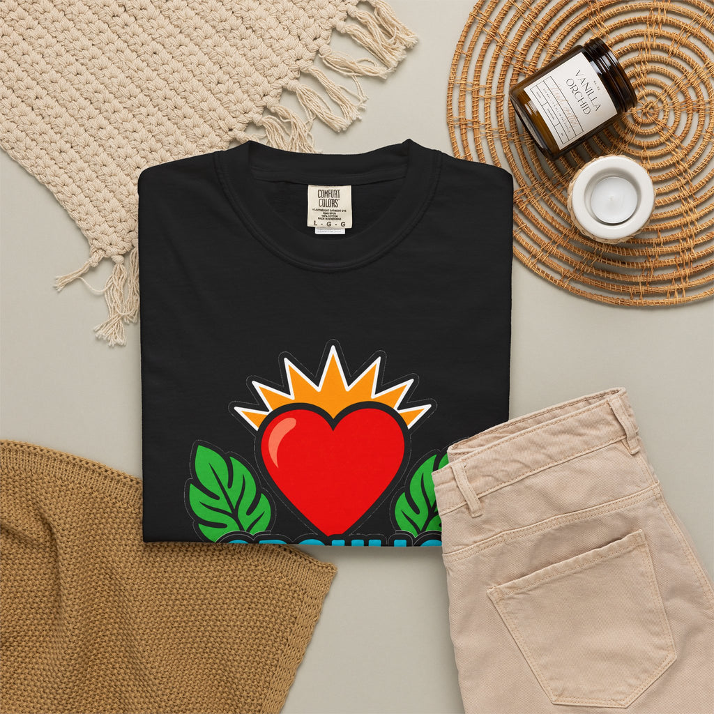 Orgullo Latino Heritage Heavyweight Tee ❤️🌿