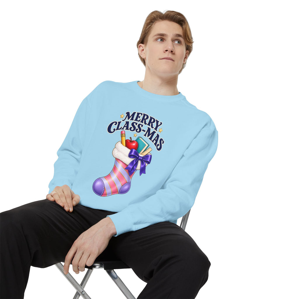Merry Class-Mas Teacher Christmas Sweatshirt