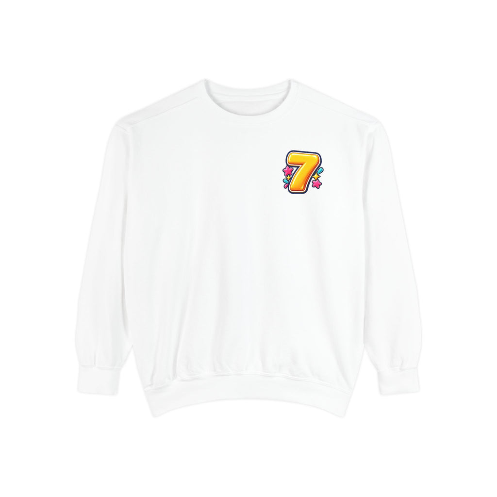 Seven Has “Even” in It, That’s Odd Sweatshirt | Funny Number 7 Crewneck 7️⃣🤔