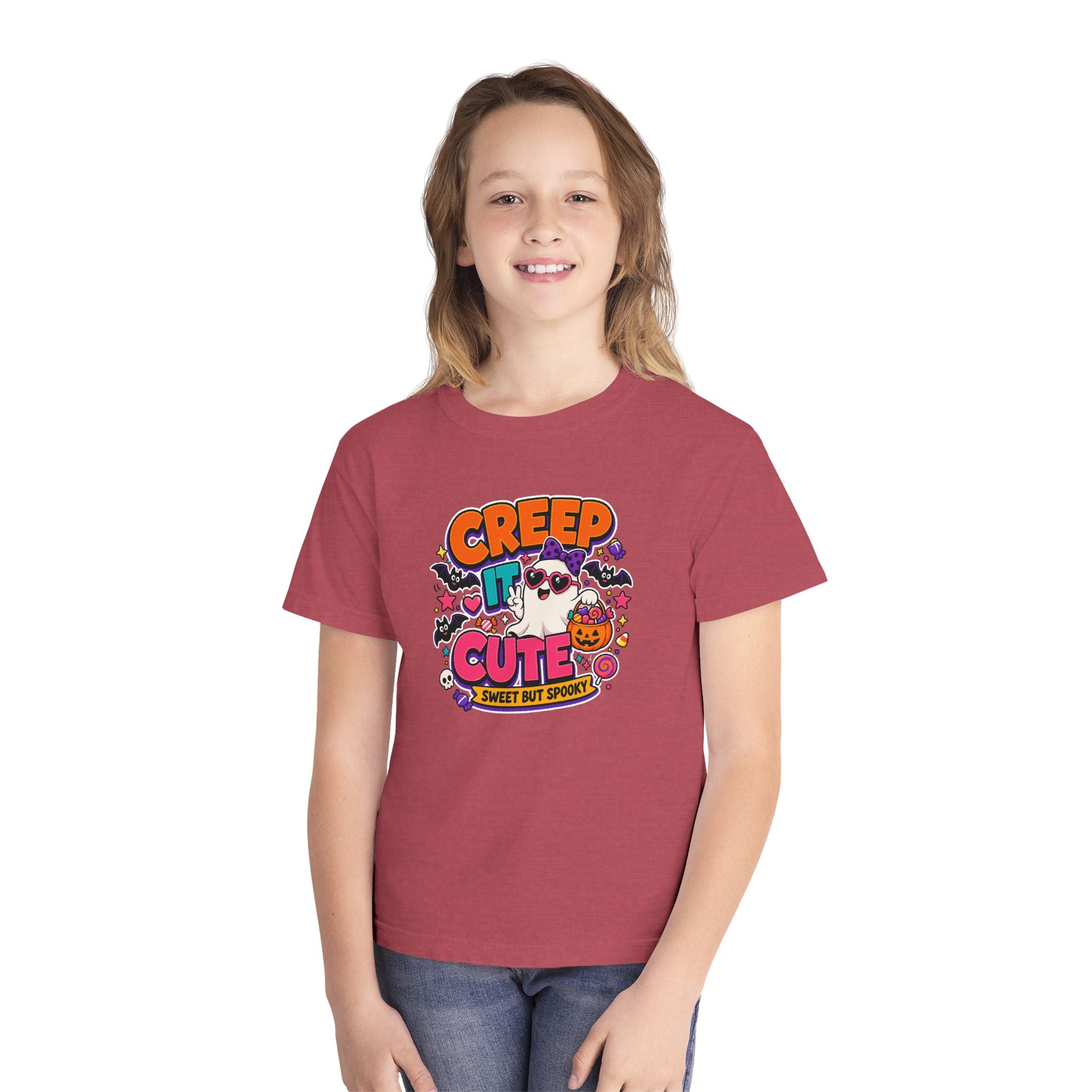 Creep It Cute Youth Halloween Tee 👻🍬