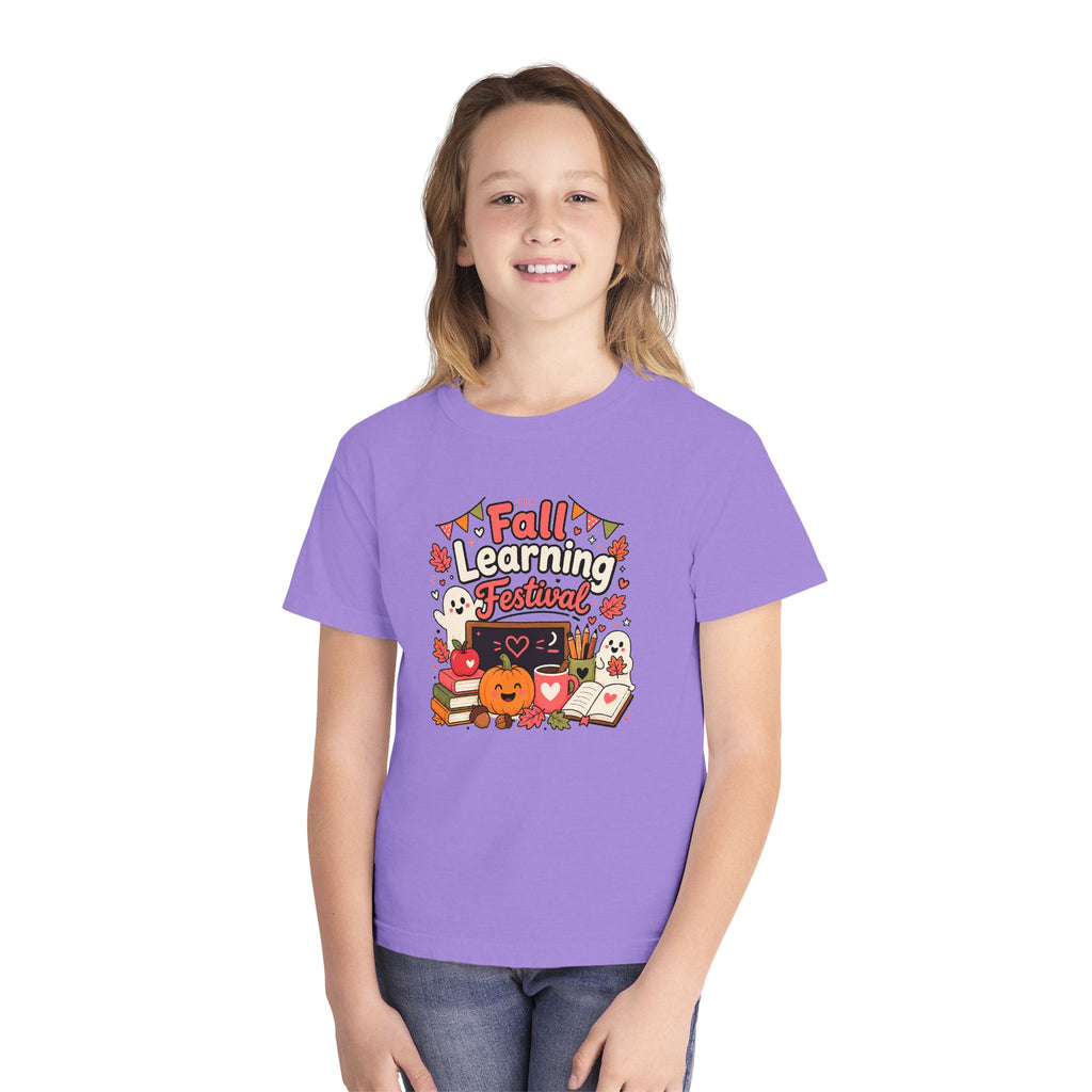 Fall Learning Festival Youth Retro Tee 🍂📚