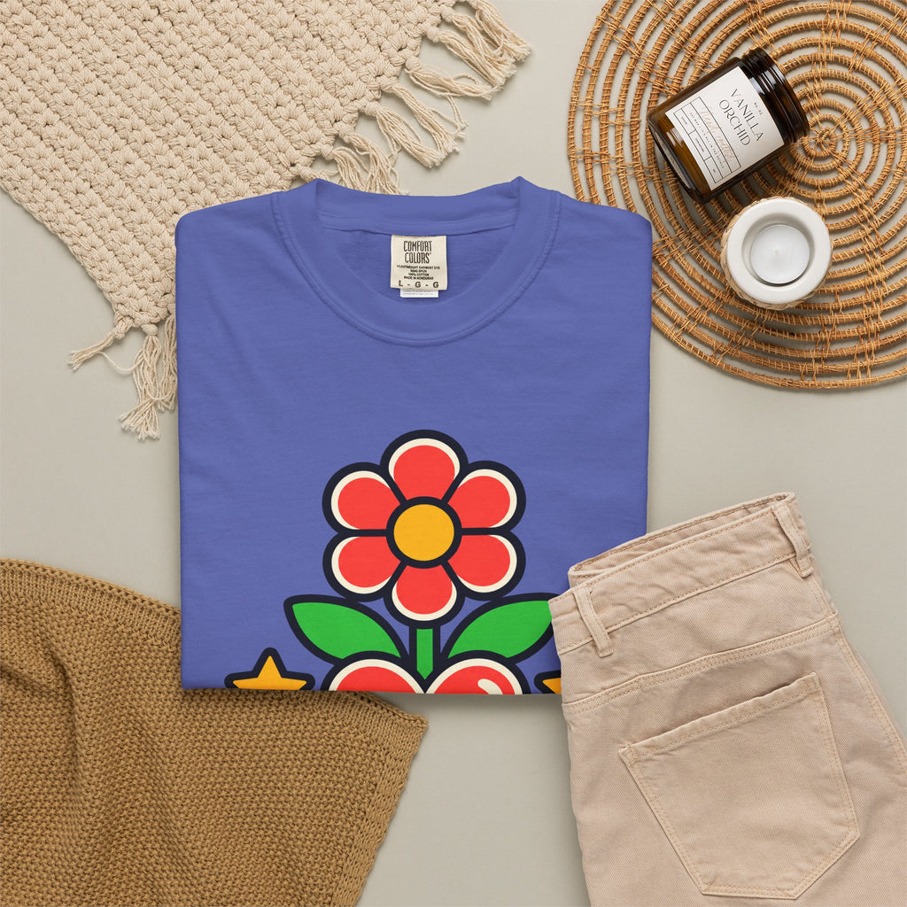 Mi Cultura Latino Heritage Heavyweight Tee 🌺❤️