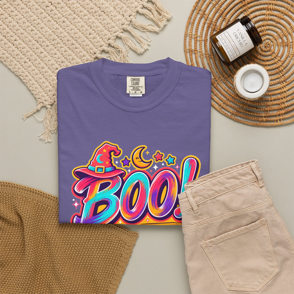 BOO! Spooky Season Heavyweight Tee 🎃✨