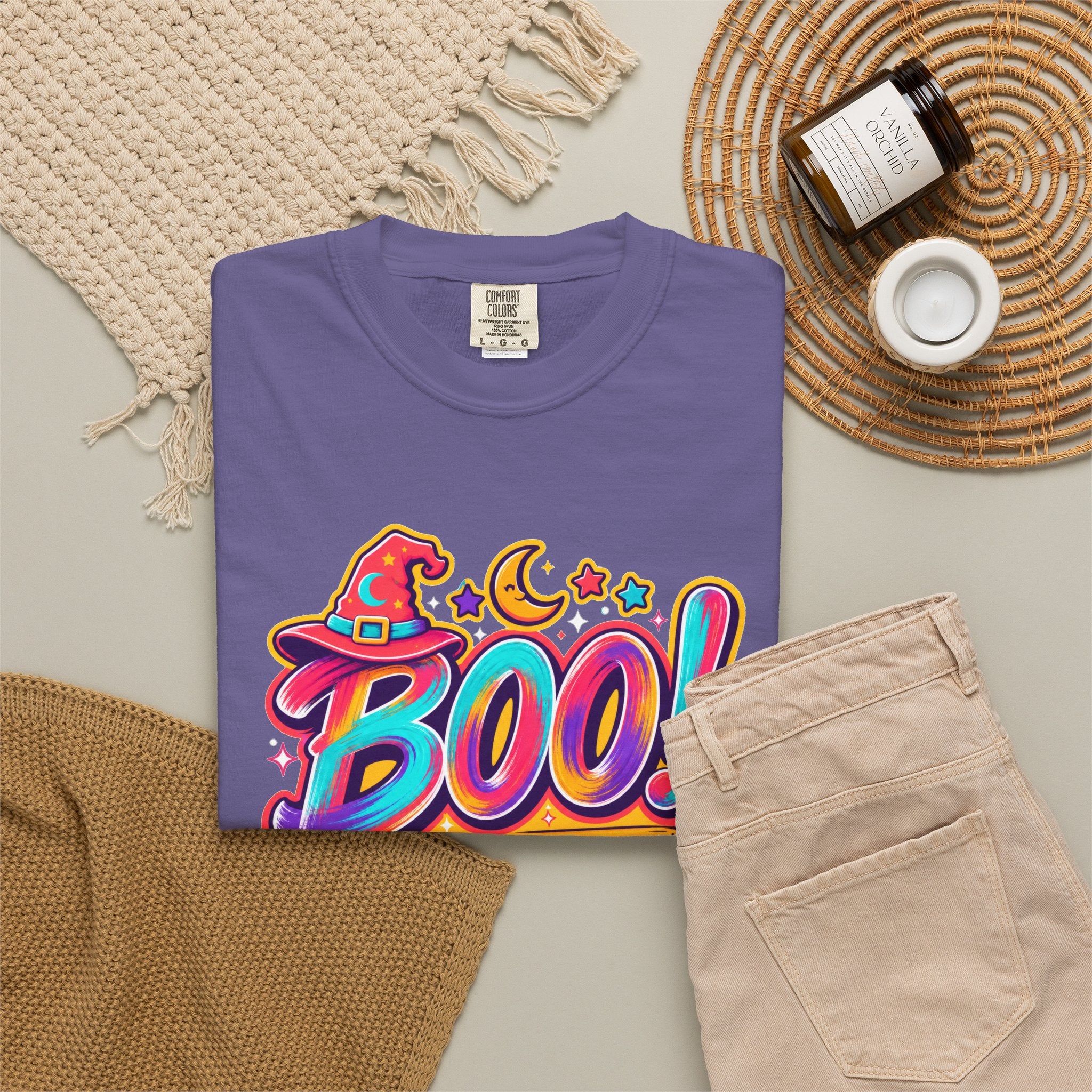 BOO! Spooky Season Heavyweight Tee 🎃✨