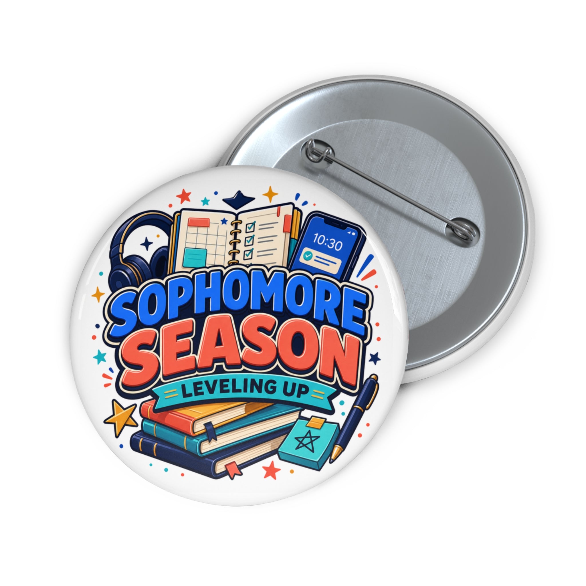 Sophomore Season – Leveling Up School Pin