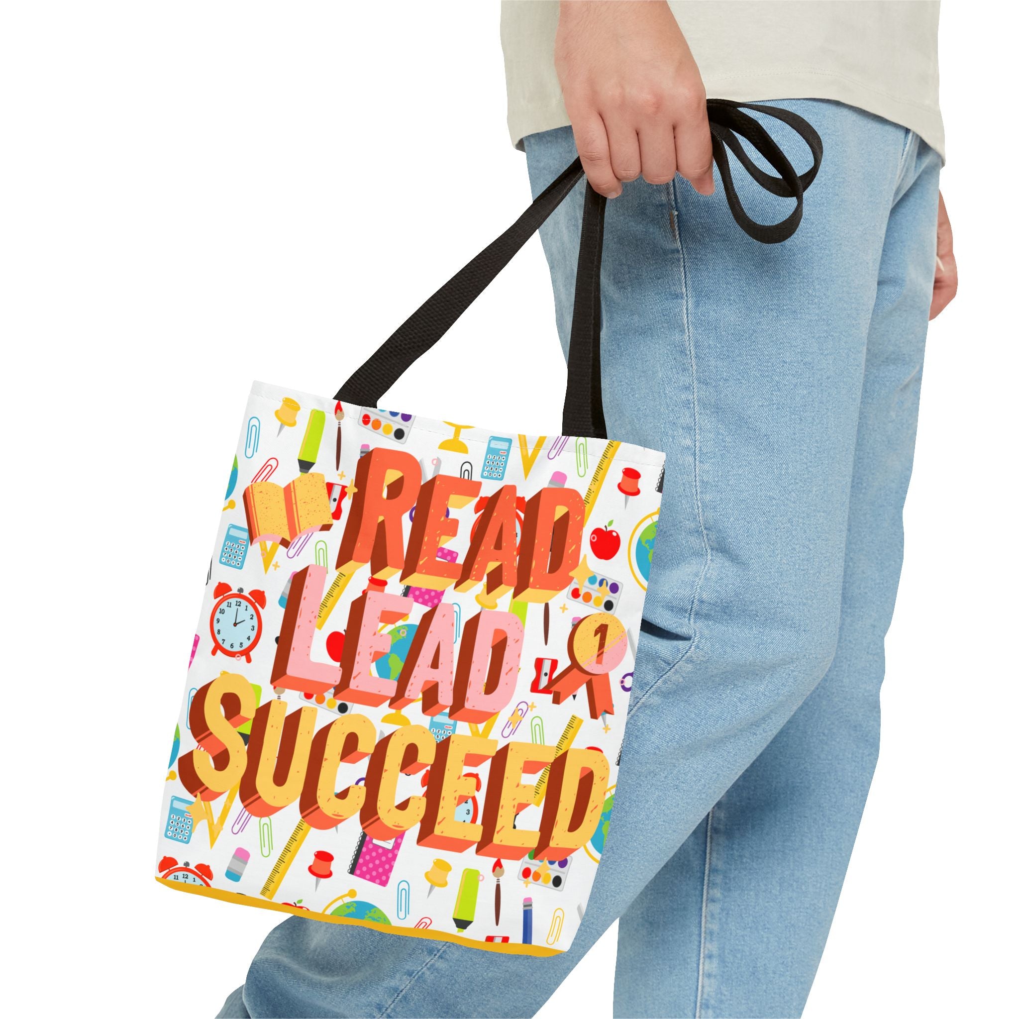 Read Lead to #1 Succeed - Tote Bag (AOP)