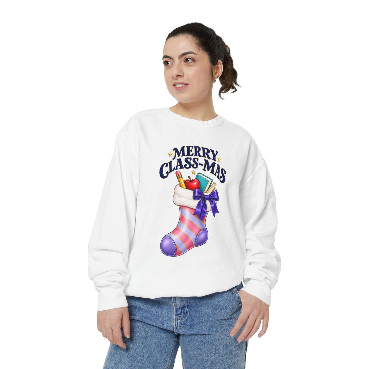 Merry Class-Mas Teacher Christmas Sweatshirt