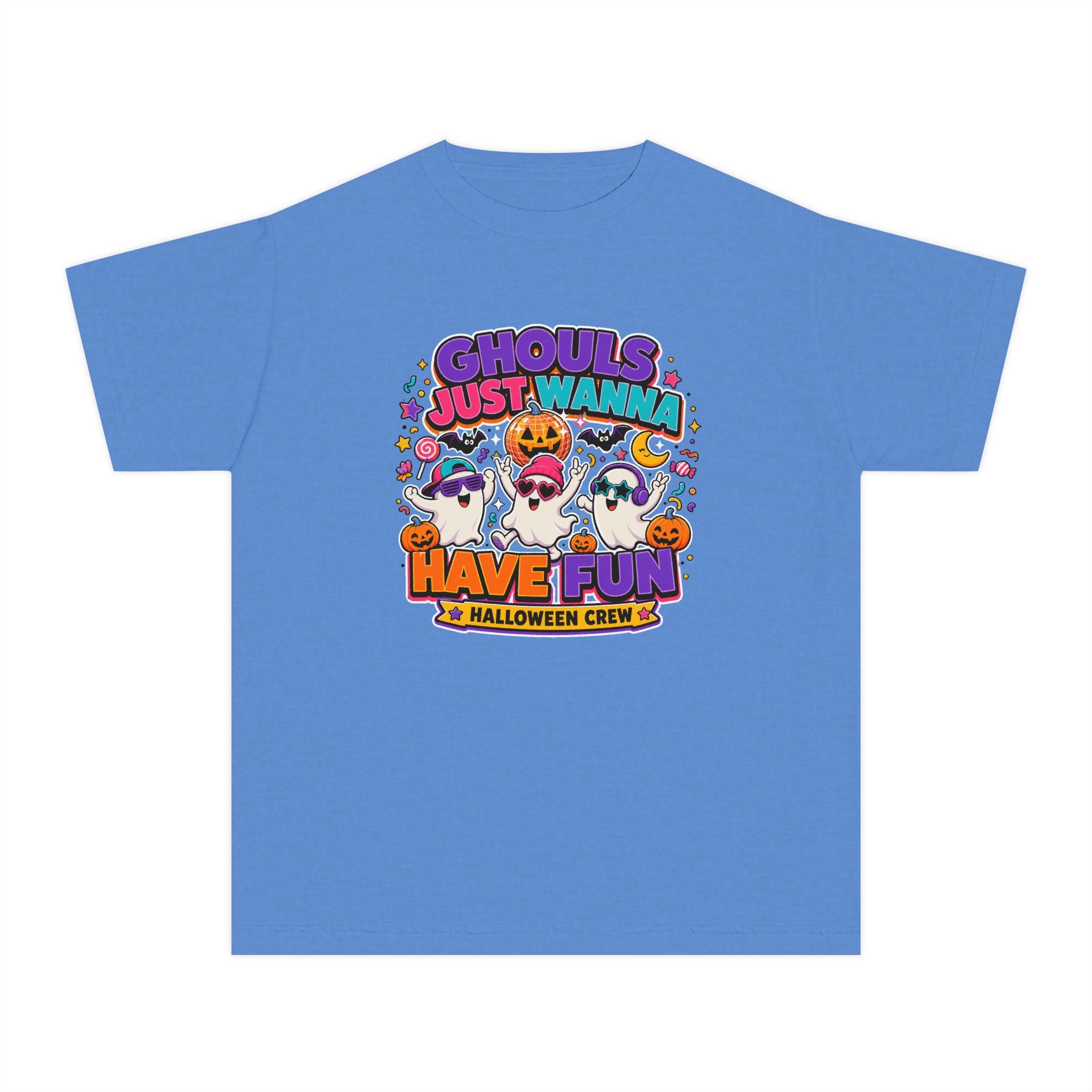 Ghouls Just Wanna Have Fun Youth Halloween Tee 🎃👻