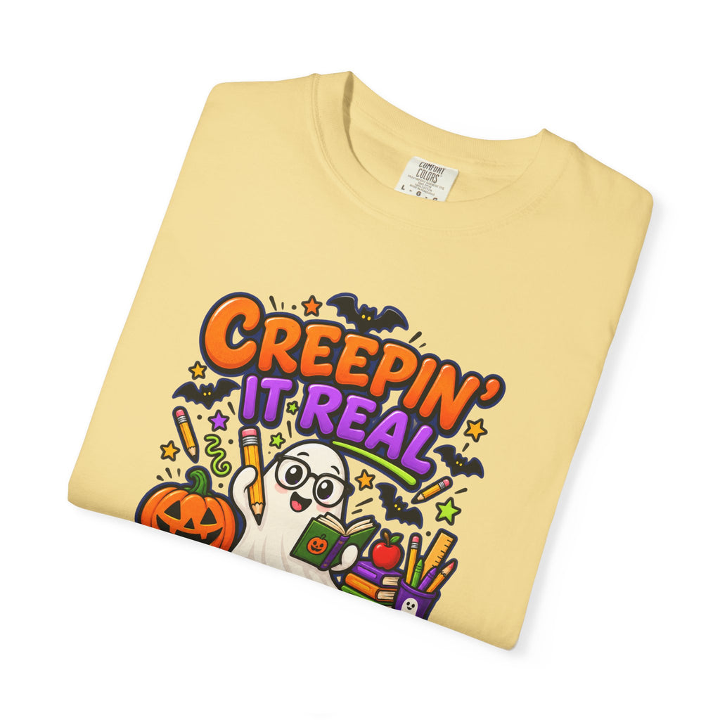 Creepin' It Real in the Classroom Halloween T-Shirt