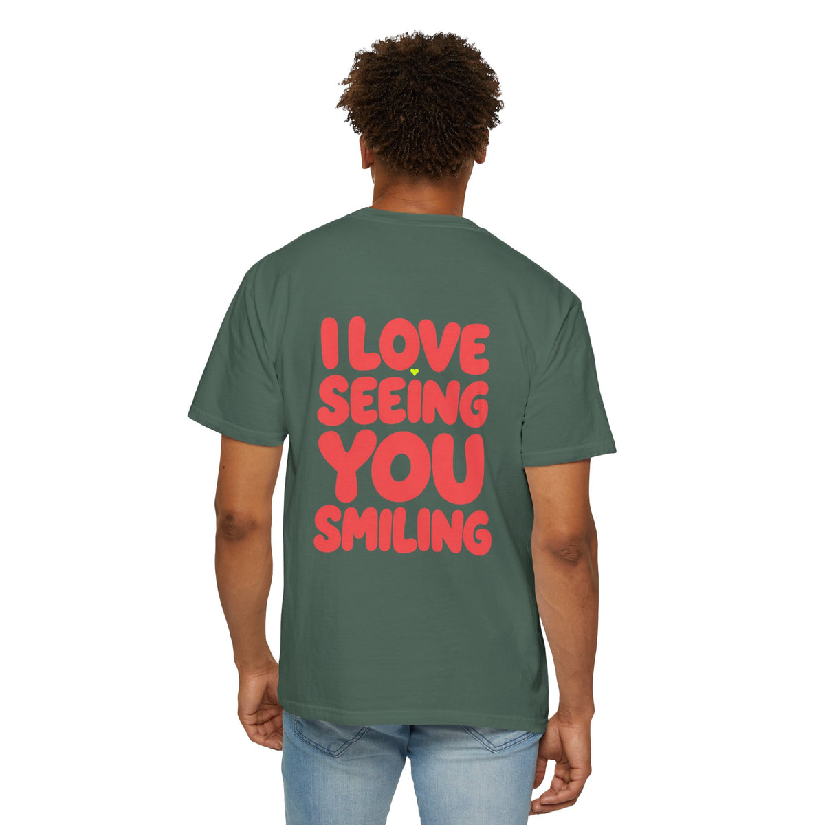 Hi Lovely Human Navy Garment-Dyed Comfort Colors® T-Shirt