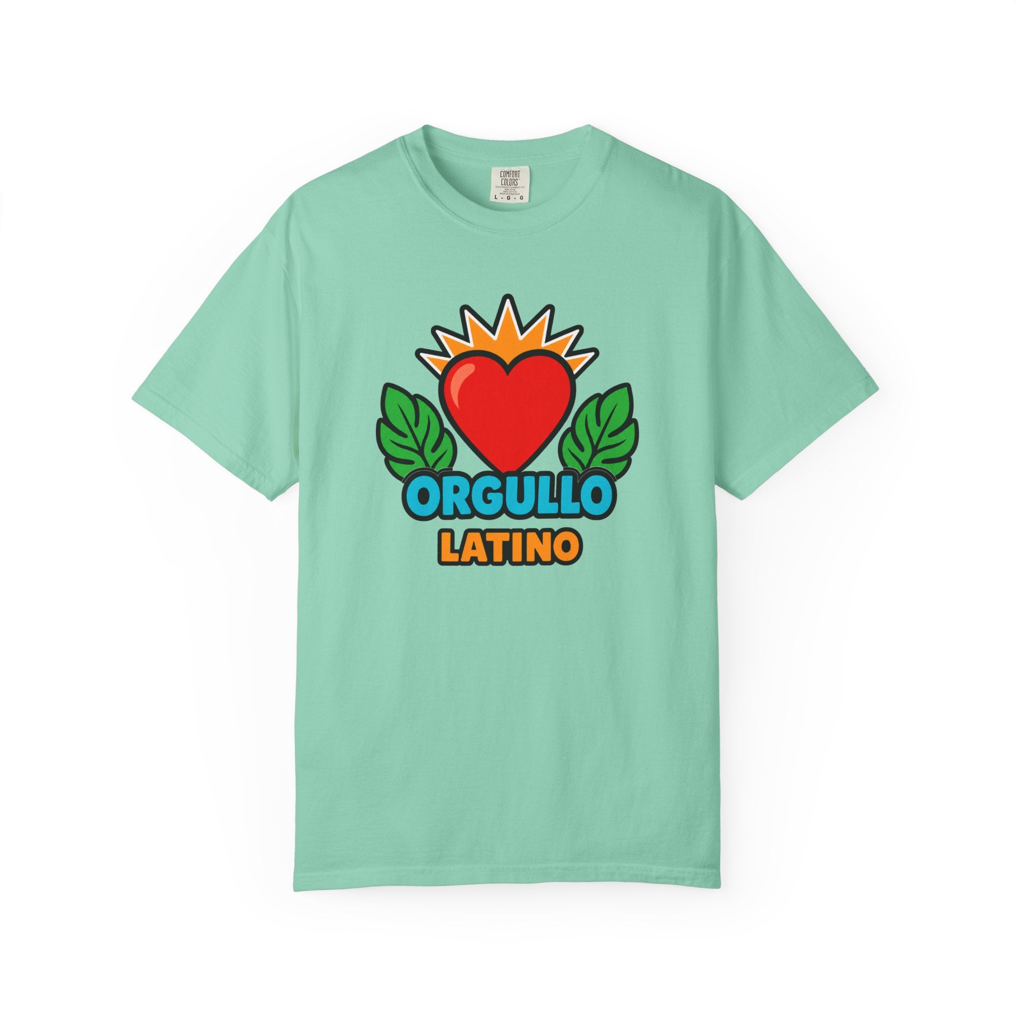 Orgullo Latino Heritage Heavyweight Tee ❤️🌿