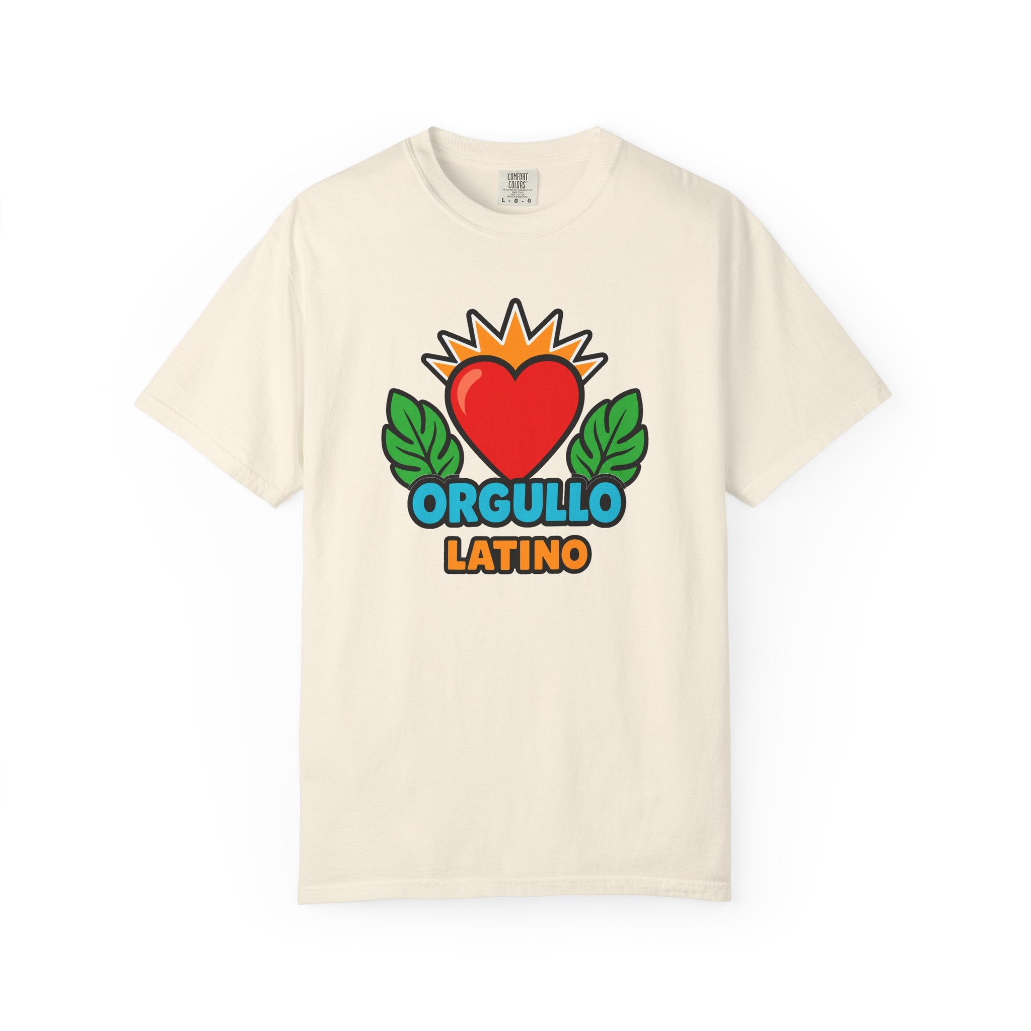 Orgullo Latino Heritage Heavyweight Tee ❤️🌿