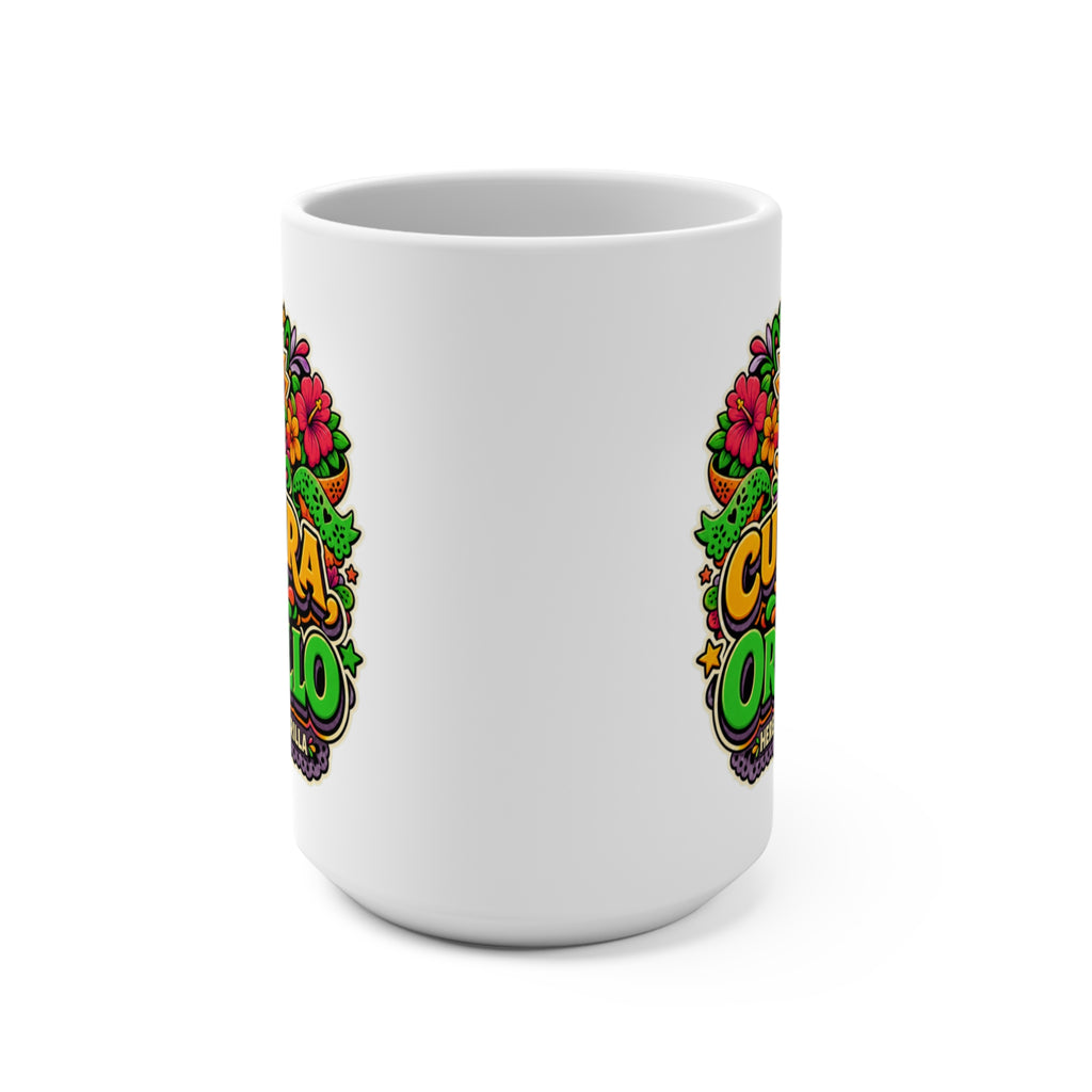 Mi Cultura Mi Orgullo Mug - Hispanic Heritage Coffee Cup - Latino Pride Gift for Latina Women, Cultural Celebration and Family