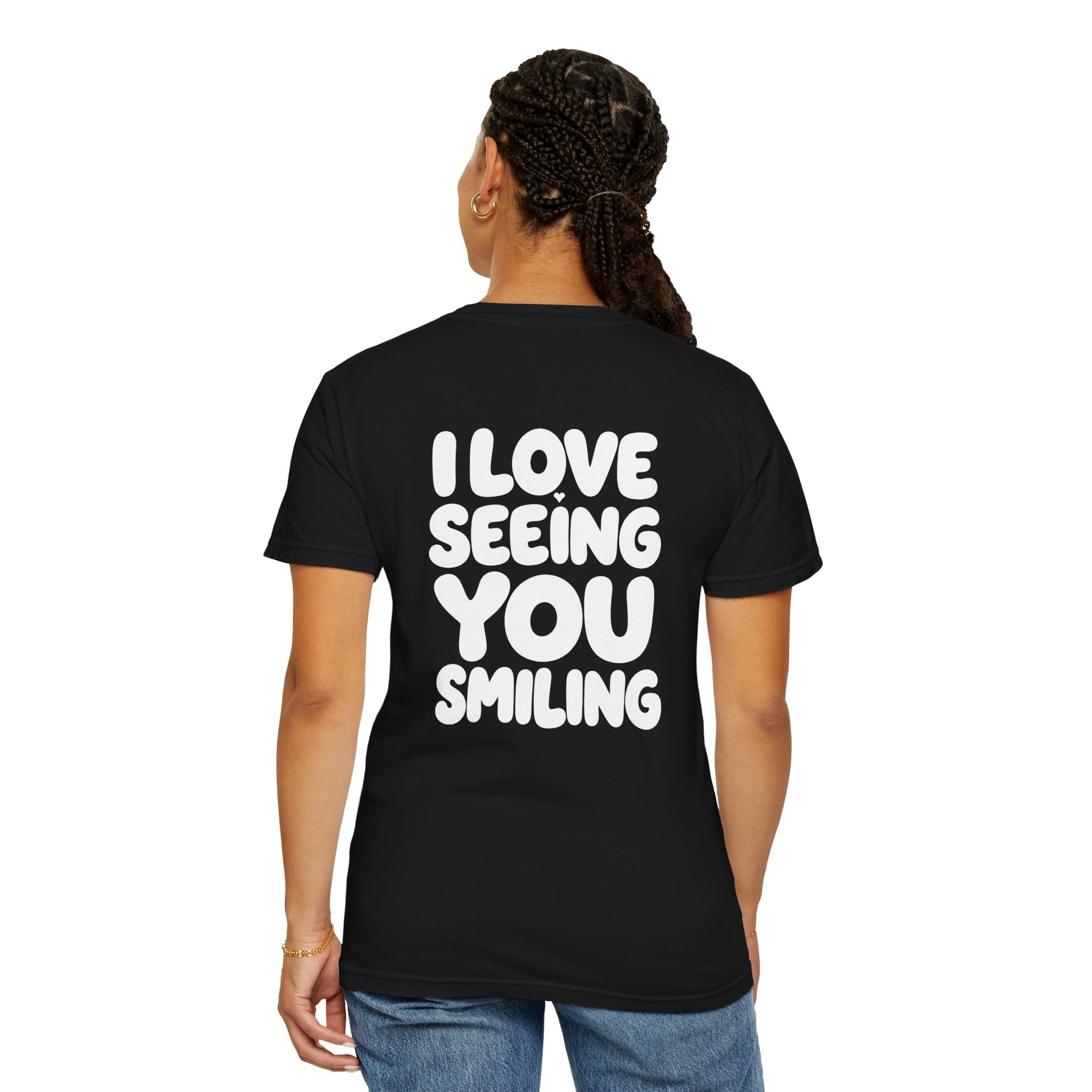 Hi Lovely Human — Inspirational Garment-Dyed Adult T-Shirt