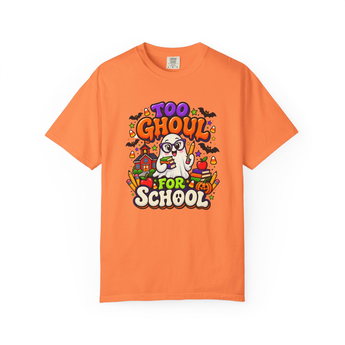 Too Ghoul for School T-Shirt — Cute Halloween Ghost Back-to-School Tee