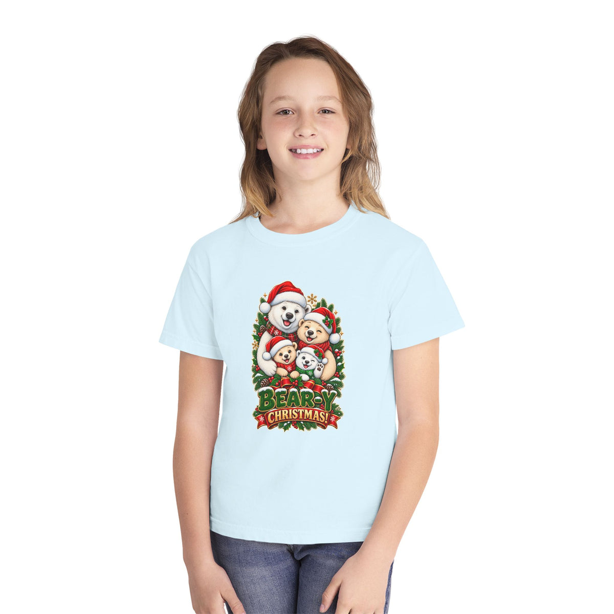 BEAR-Y Christmas Youth Tee