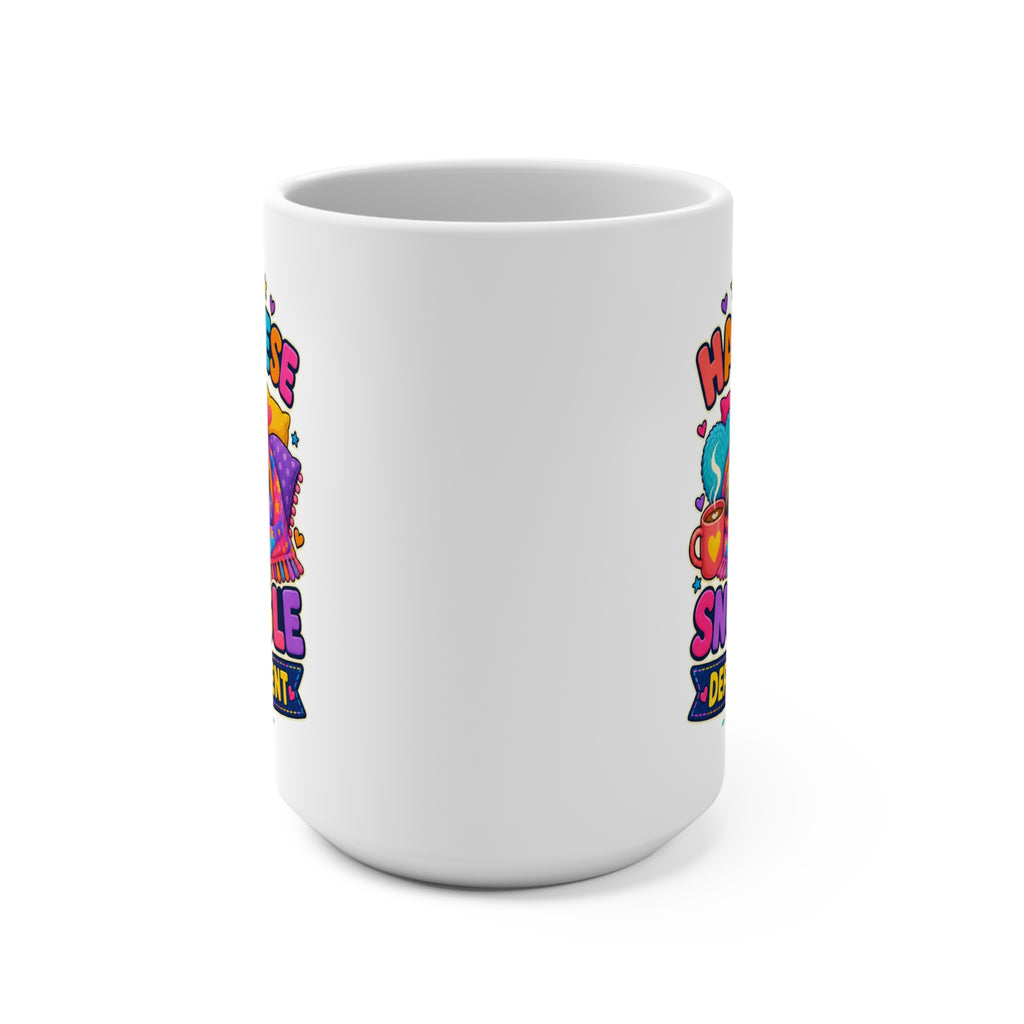 Havanese Snuggle Department Mug - Cute Cozy Dog Coffee Cup - Colorful Havanese Mom, Dad and Pet Lover Gift