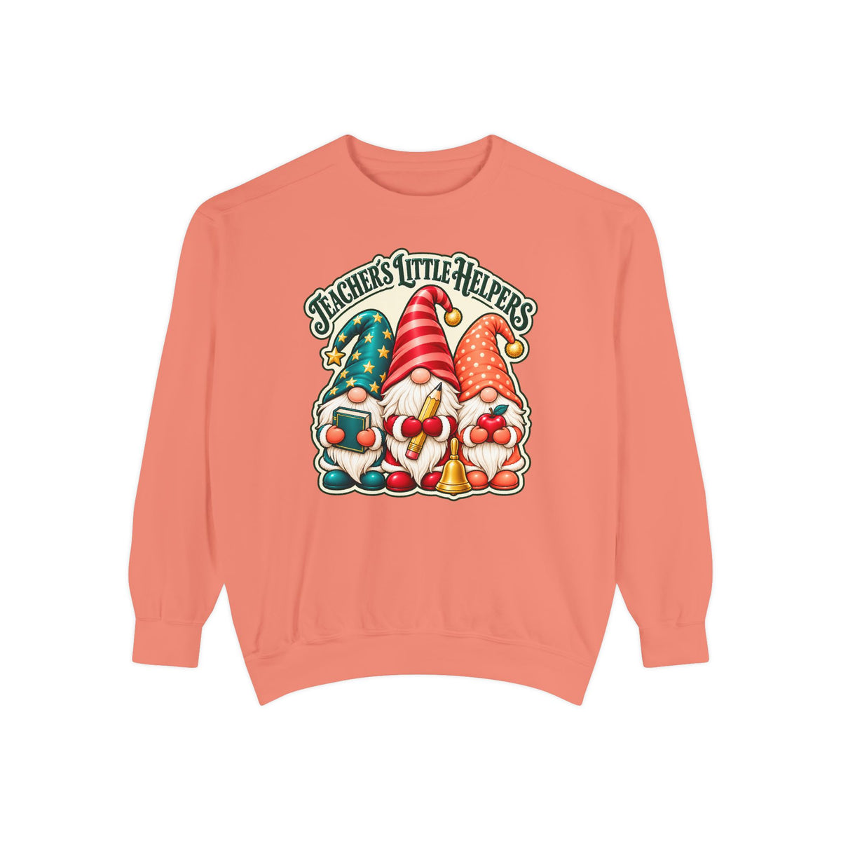 Teachers Little Helpers Gnome Christmas Sweatshirt
