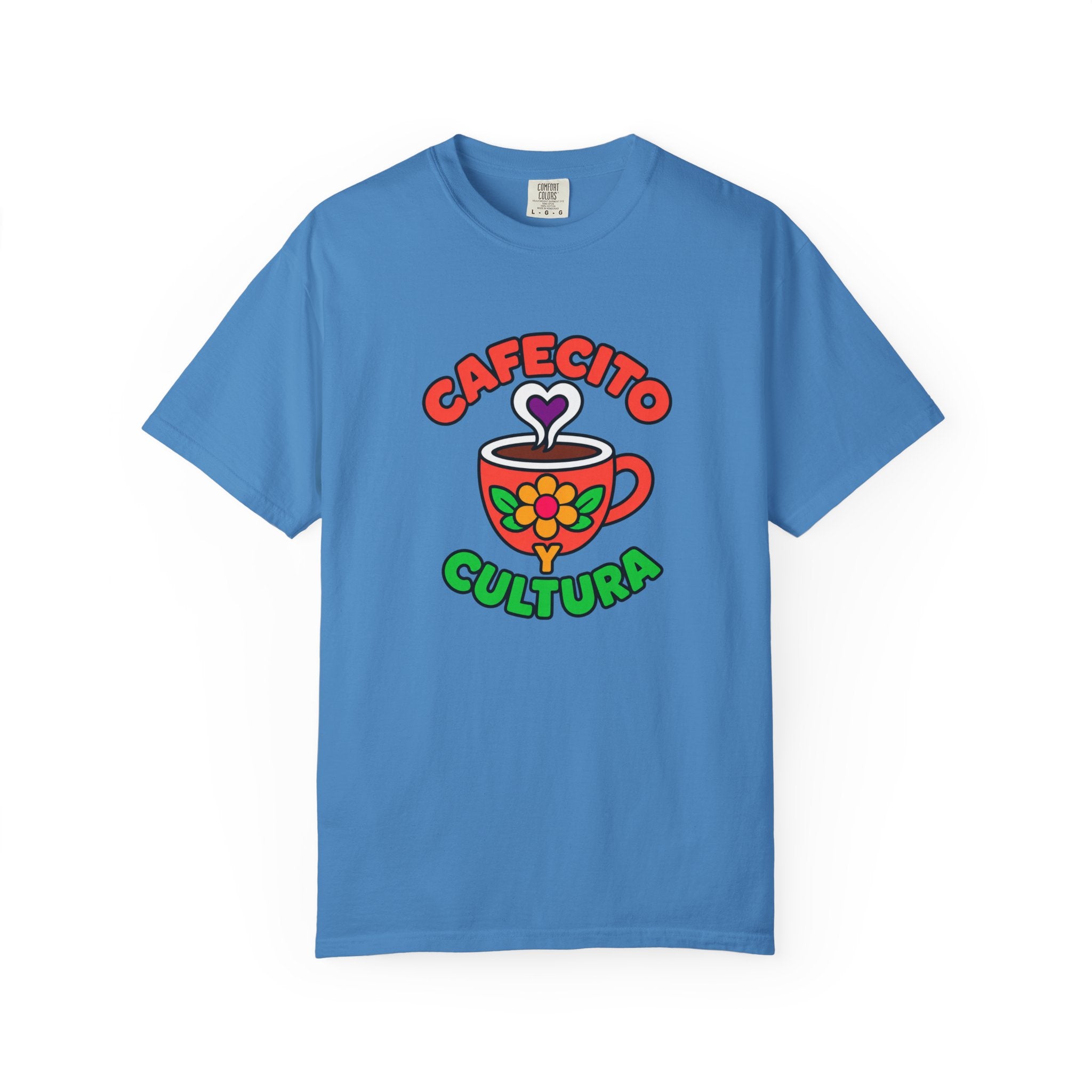 Cafecito Y Cultura Heavyweight Tee ☕🌼