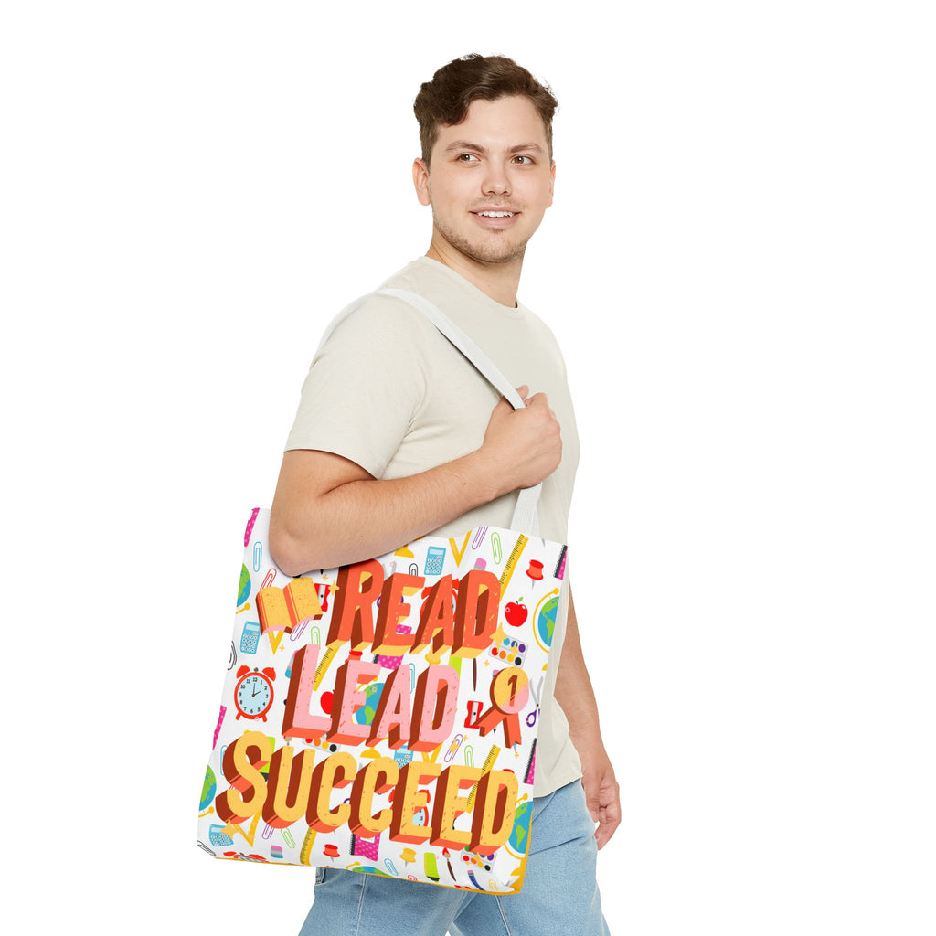 Read Lead to #1 Succeed - Tote Bag (AOP)