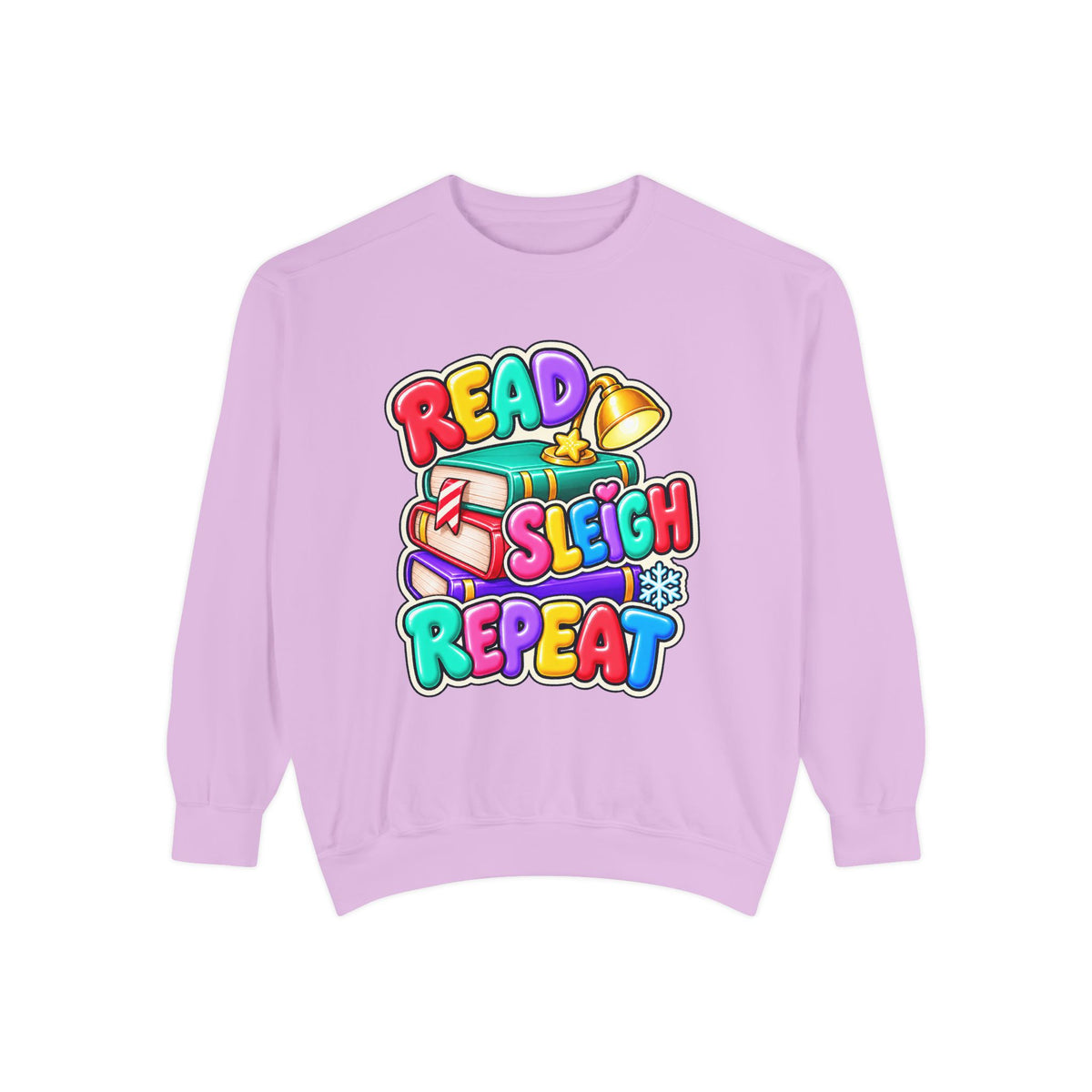 Read, Sleigh, Repeat Christmas Sweatshirt 📚🔔❄️