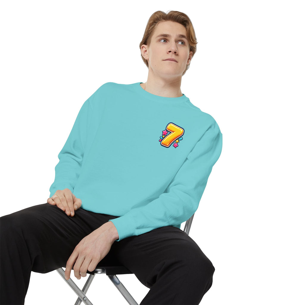 Seven Has “Even” in It, That’s Odd Sweatshirt | Funny Number 7 Crewneck 7️⃣🤔