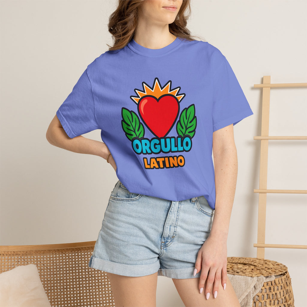 Orgullo Latino Heritage Heavyweight Tee ❤️🌿