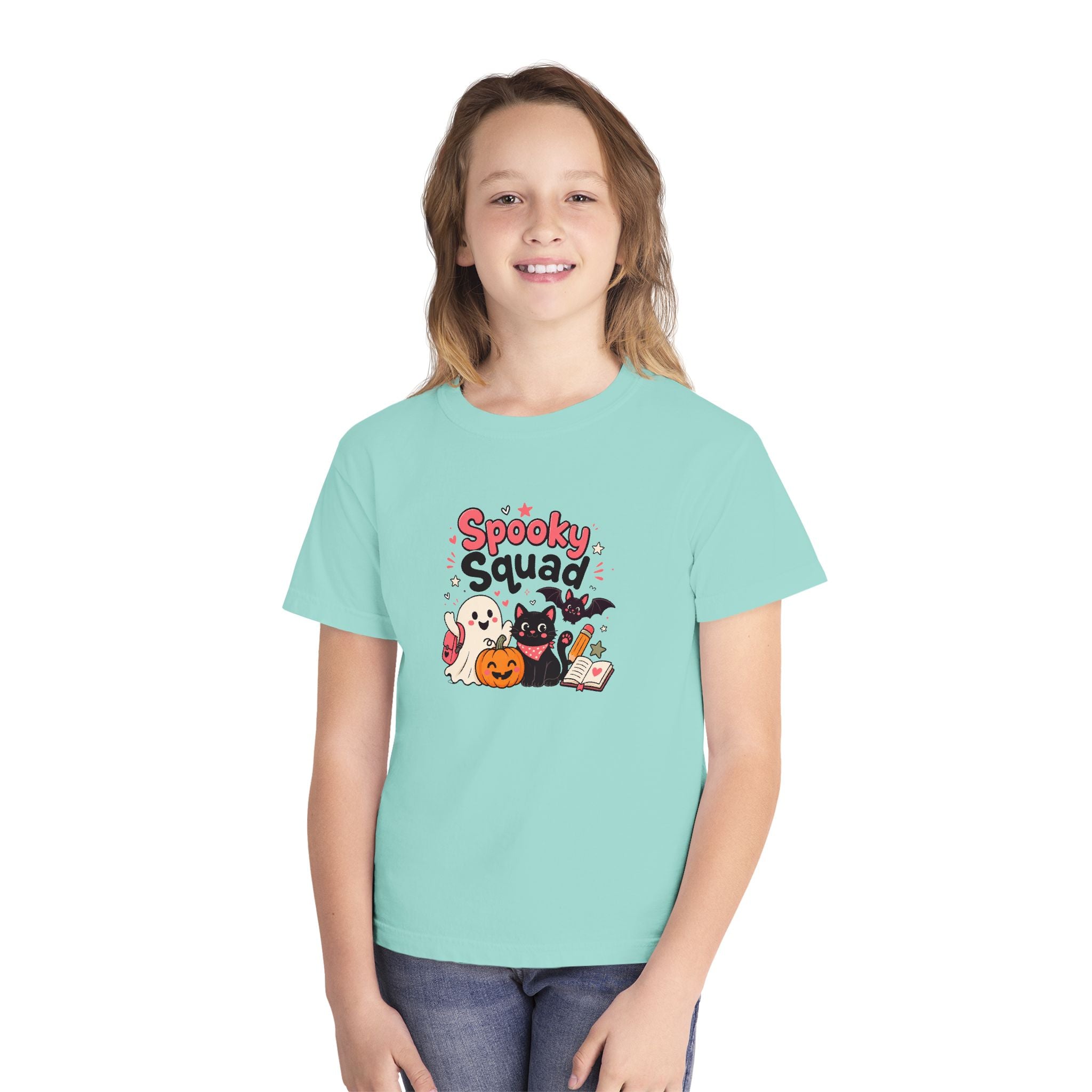 Spooky Squad Youth Retro Tee 🎃👻