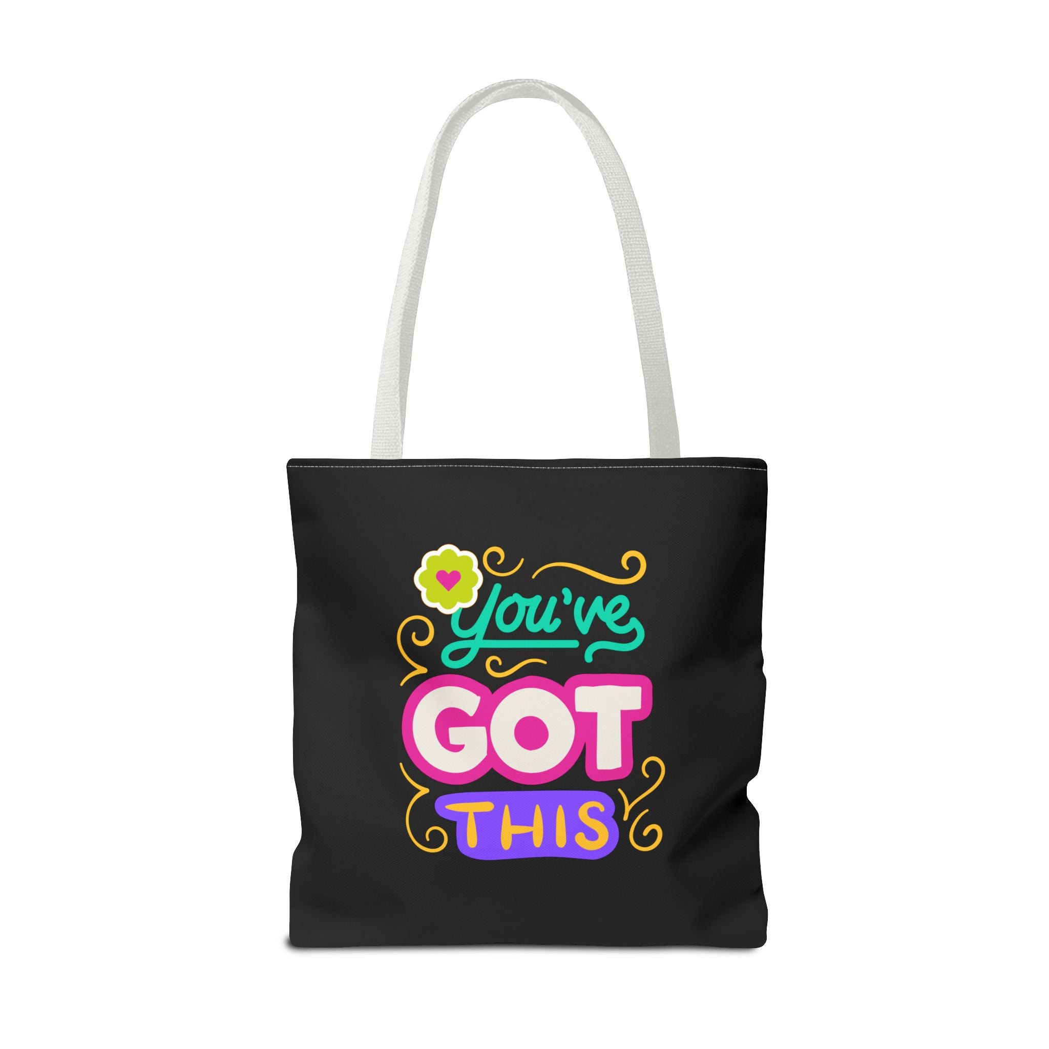 Hello Fresh Start / You've Got This" Retro Two-Sided Tote Bag