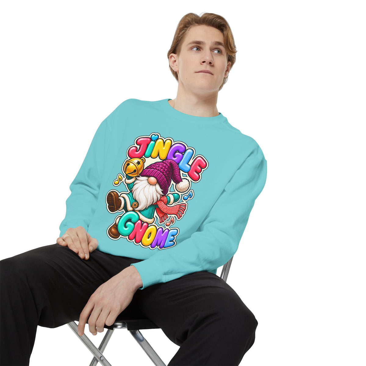 Jingle Gnome Christmas Sweatshirt 🔔🎶🧙‍♂️