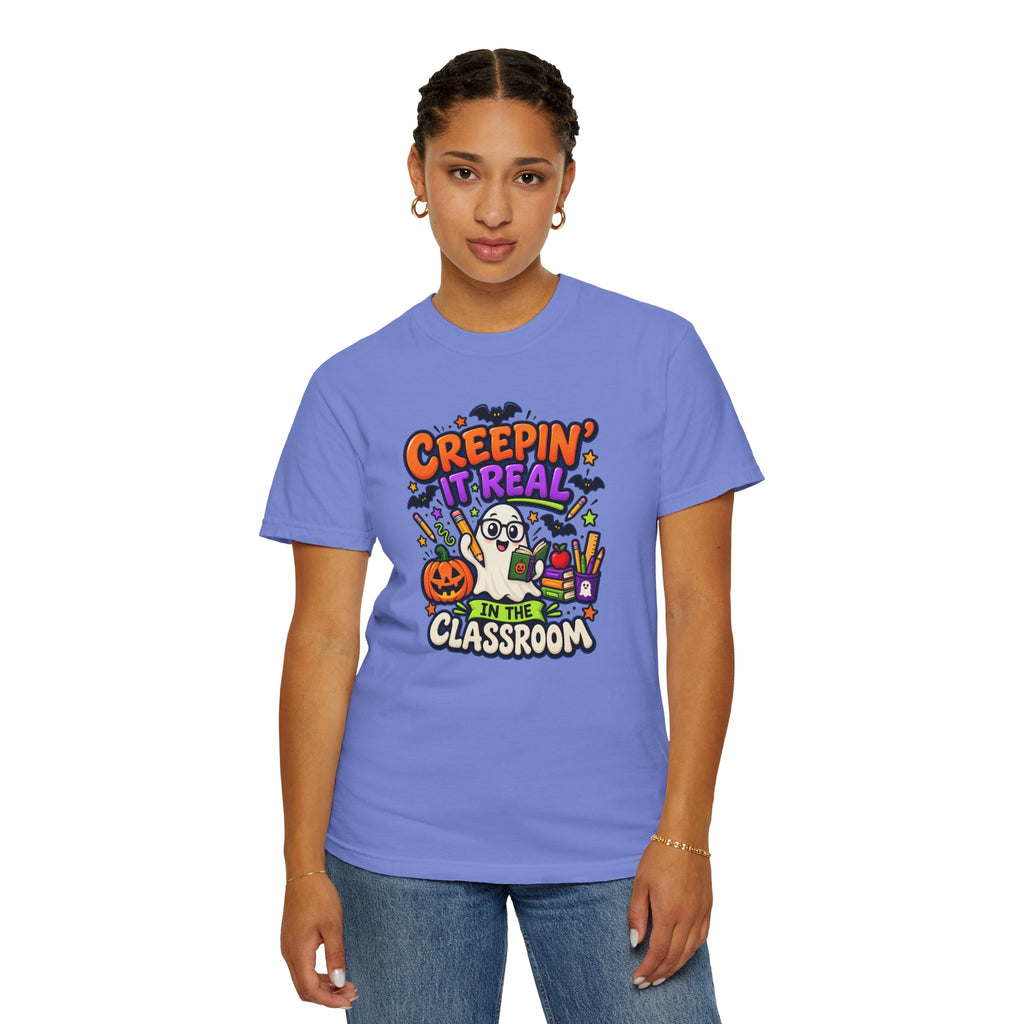 Creepin' It Real in the Classroom Halloween T-Shirt
