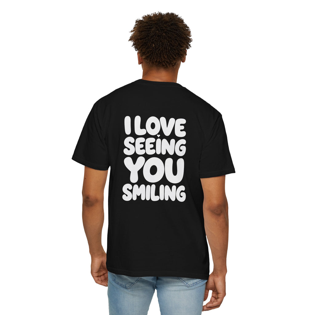 Hi Lovely Human — Inspirational Garment-Dyed Adult T-Shirt