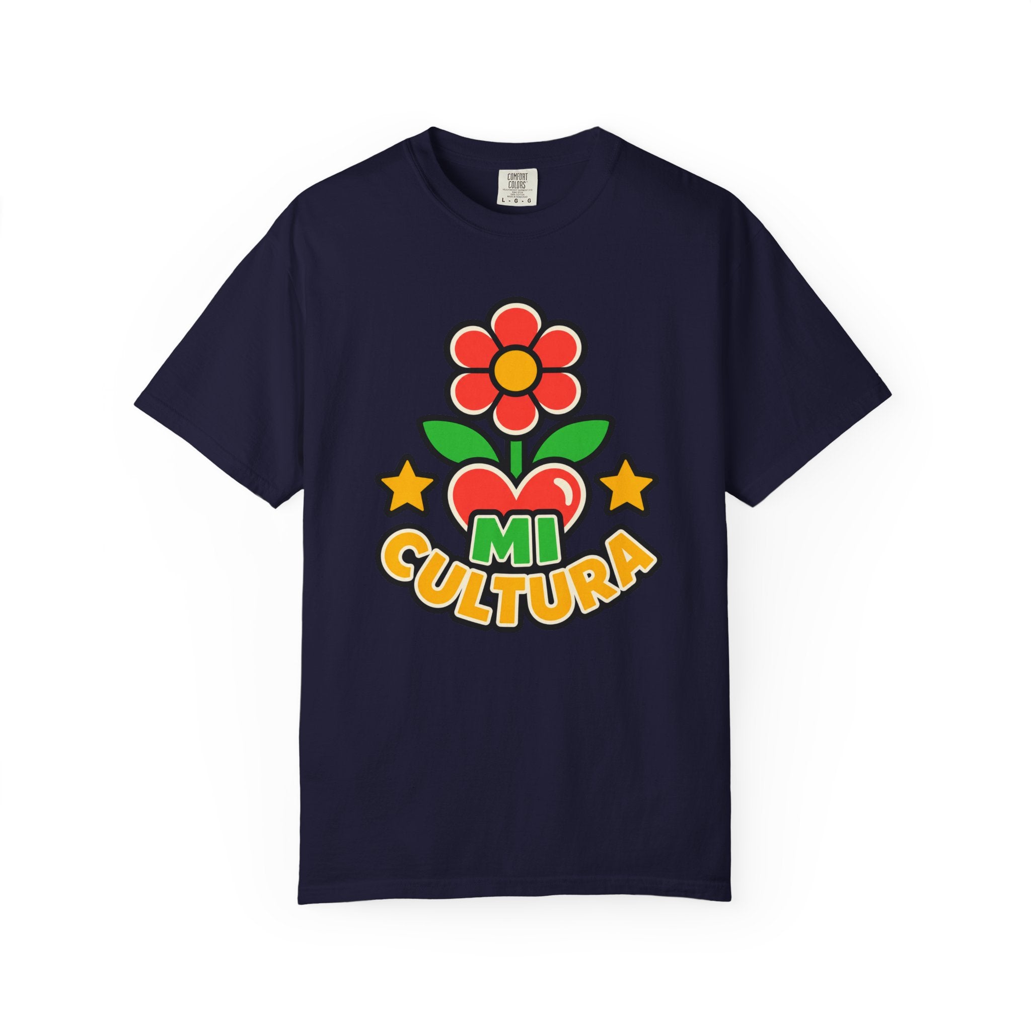 Mi Cultura Latino Heritage Heavyweight Tee 🌺❤️