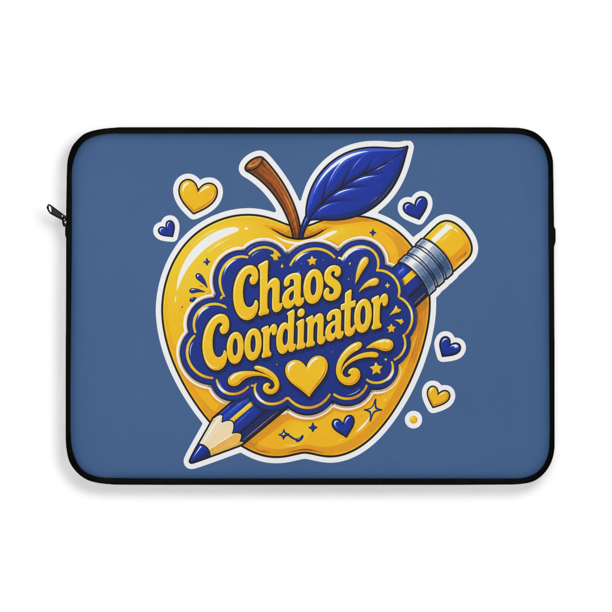 Chaos Coordinator - Vibrant Blue Apple Laptop & iPad Sleeve
