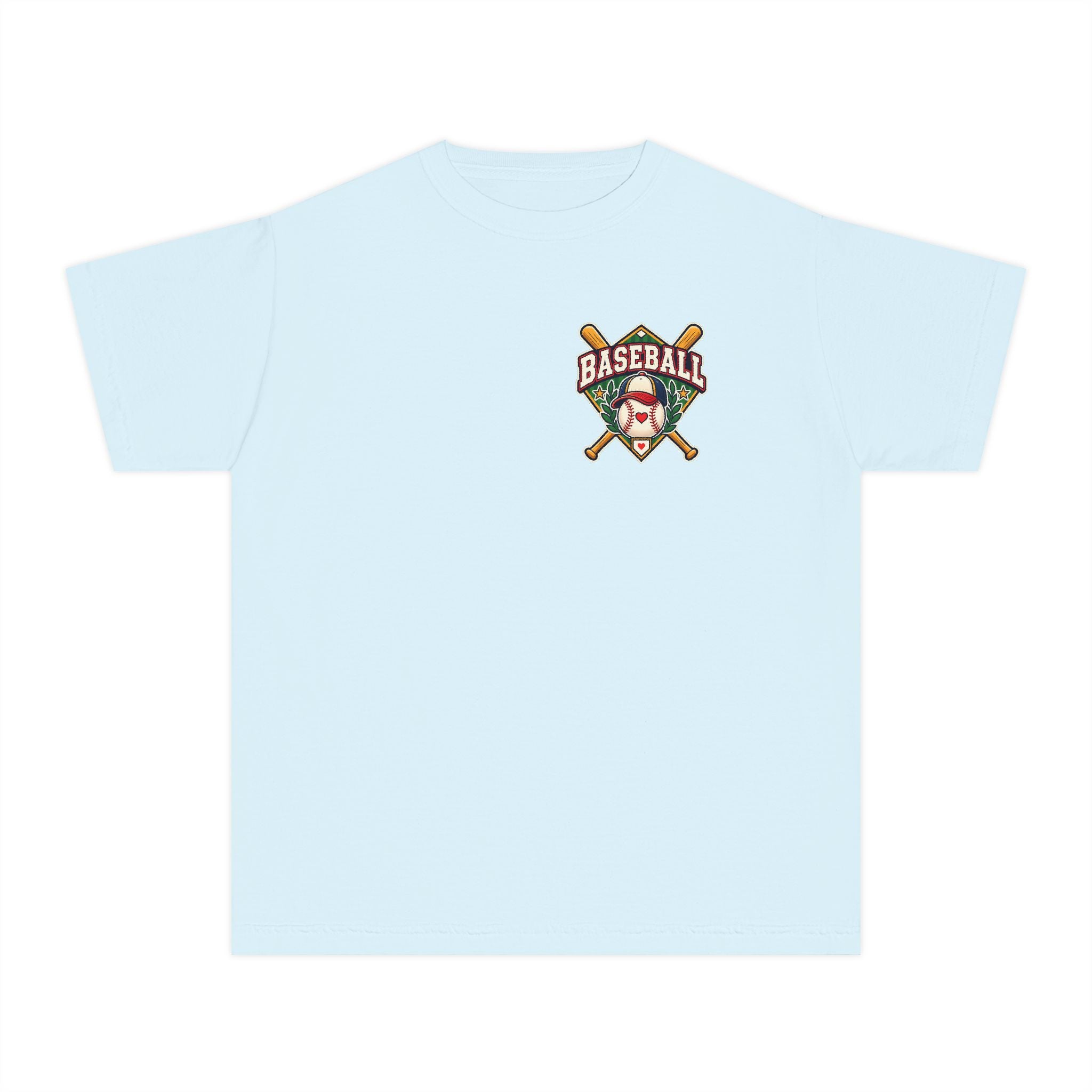 Vintage Baseball Youth Comfort Colors® Tee ⚾️