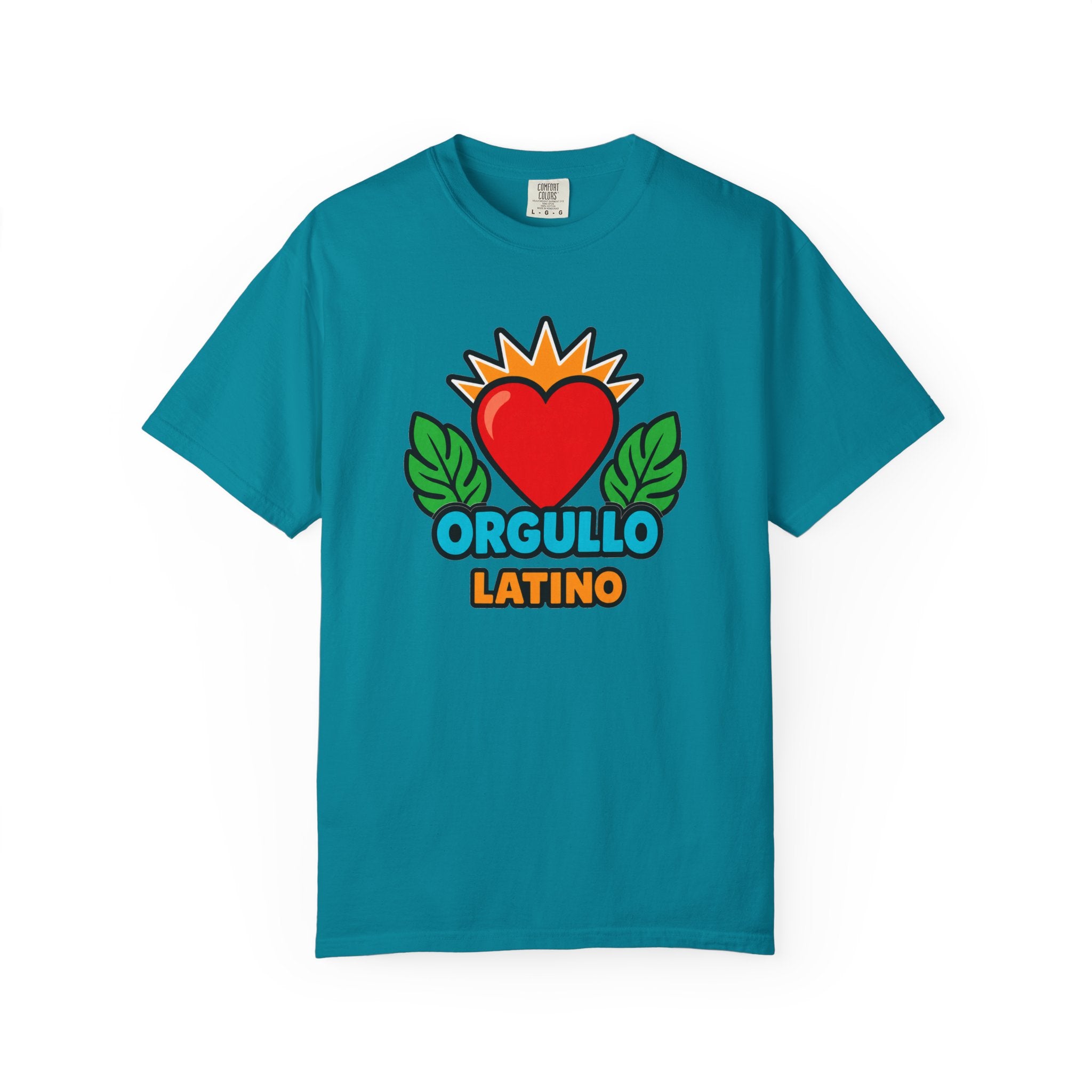 Orgullo Latino Heritage Heavyweight Tee ❤️🌿