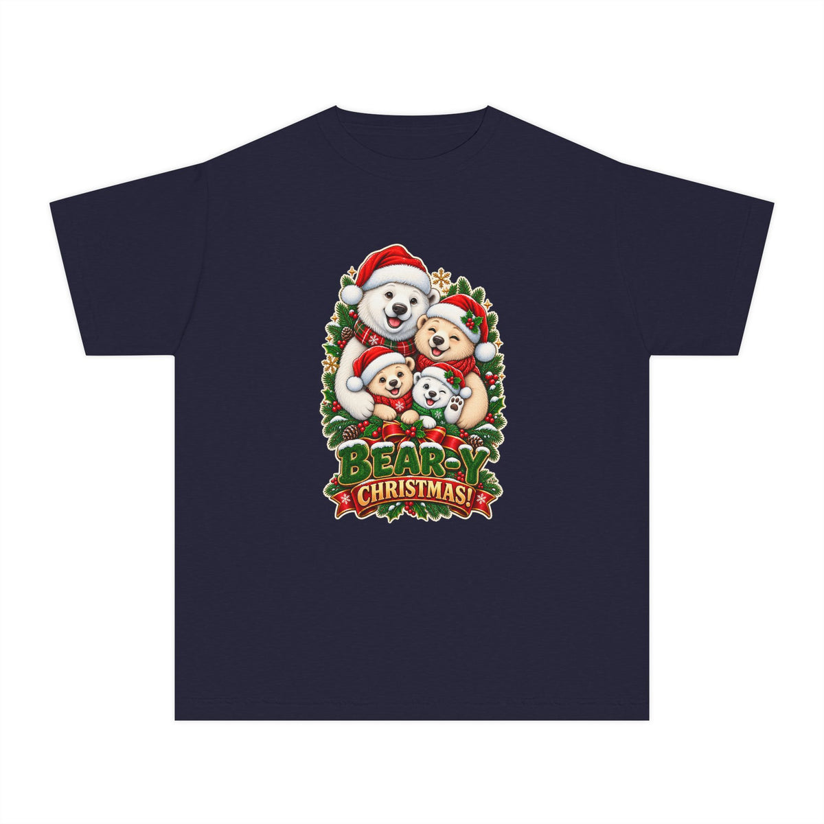BEAR-Y Christmas Youth Tee