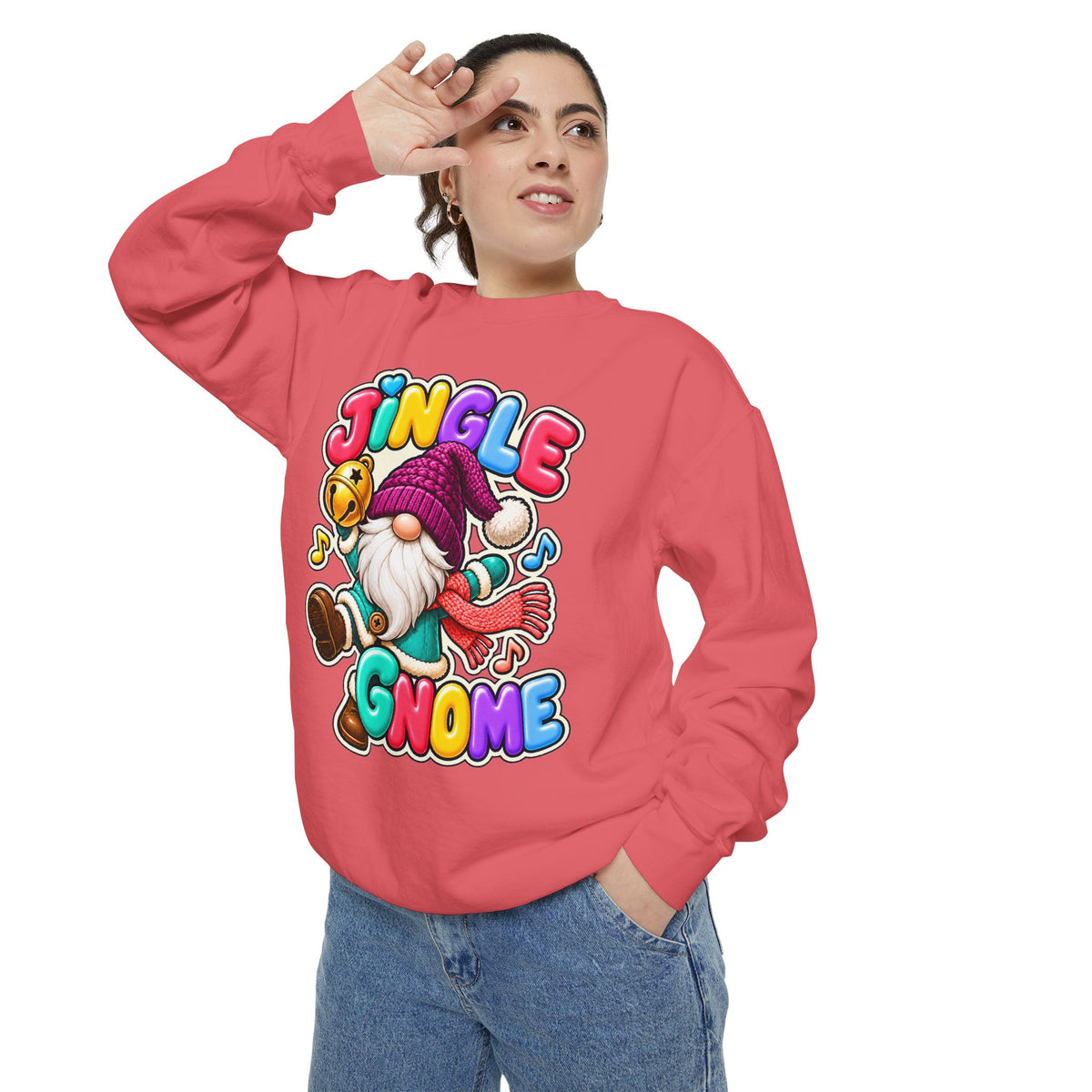 Jingle Gnome Christmas Sweatshirt 🔔🎶🧙‍♂️