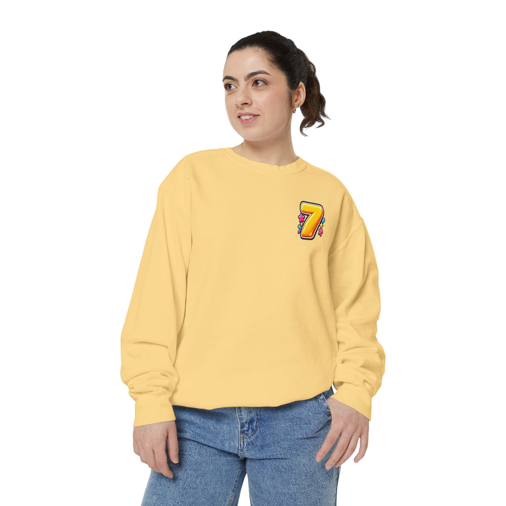 Seven Has “Even” in It, That’s Odd Sweatshirt | Funny Number 7 Crewneck 7️⃣🤔
