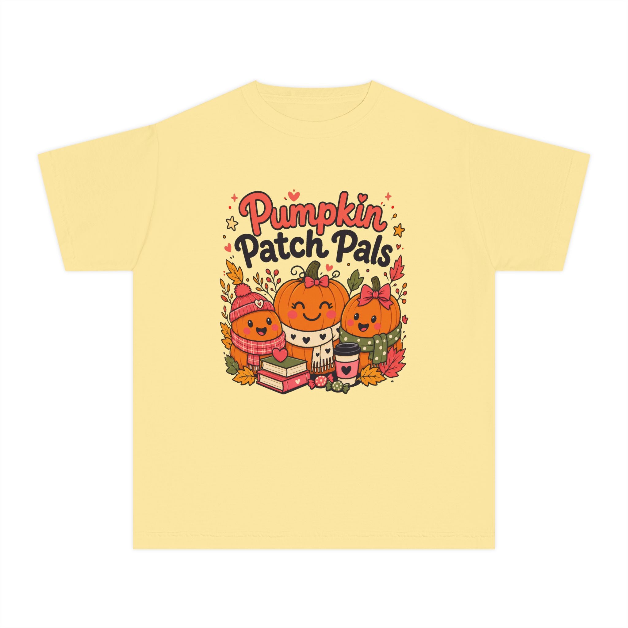 Pumpkin Patch Pals Youth Autumn Tee 🎃🍎
