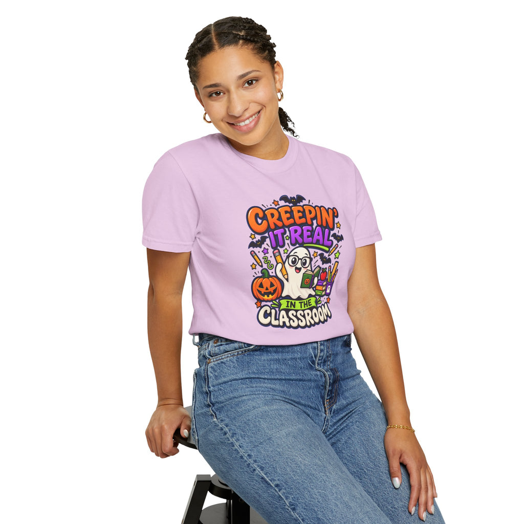 Creepin' It Real in the Classroom Halloween T-Shirt