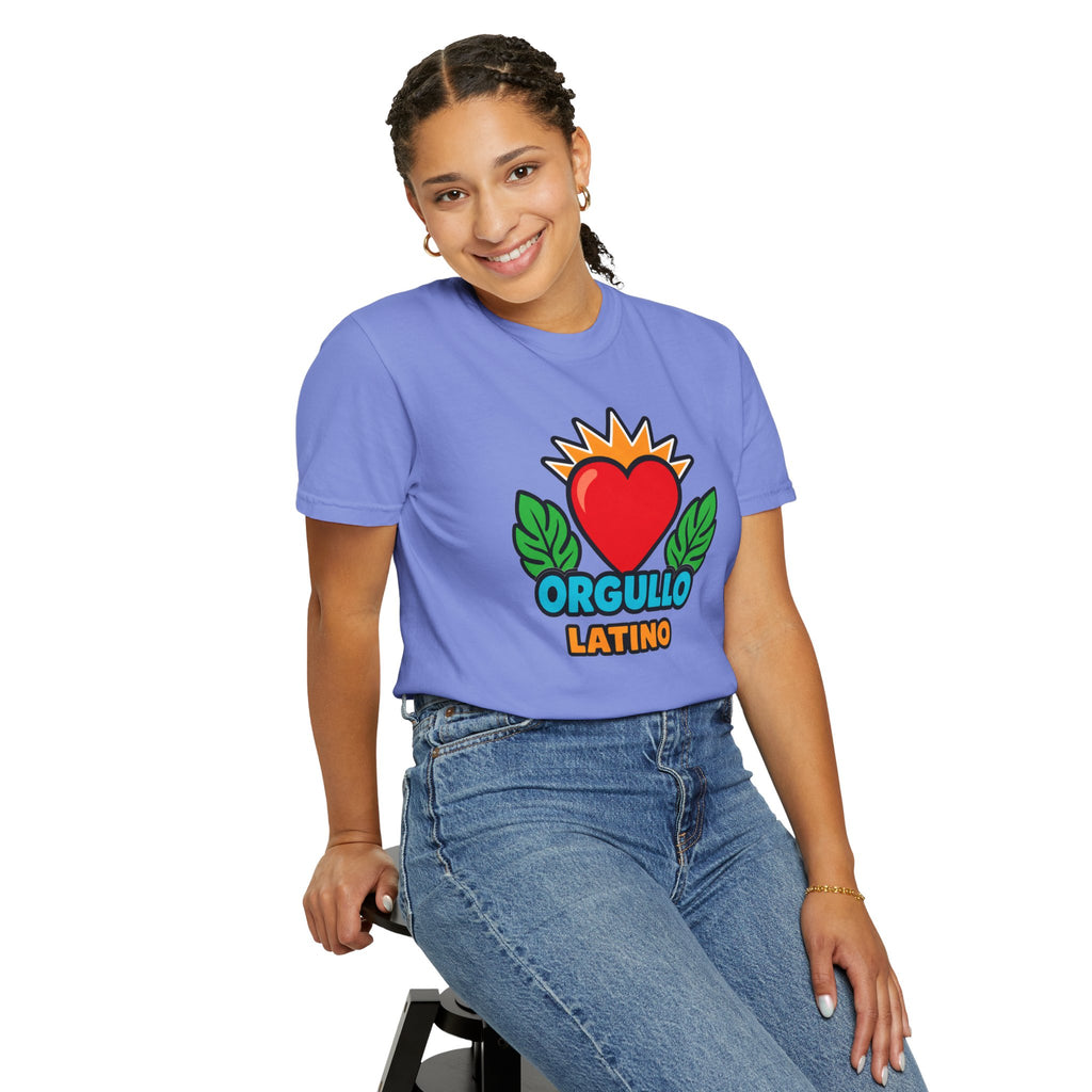 Orgullo Latino Heritage Heavyweight Tee ❤️🌿