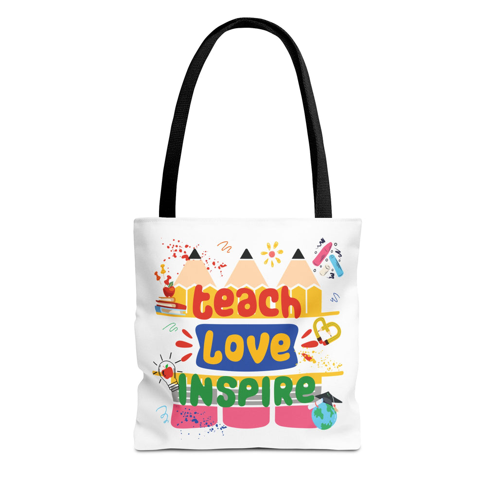 Teach Love Inspire - Double-Sided Teacher Tote Bag