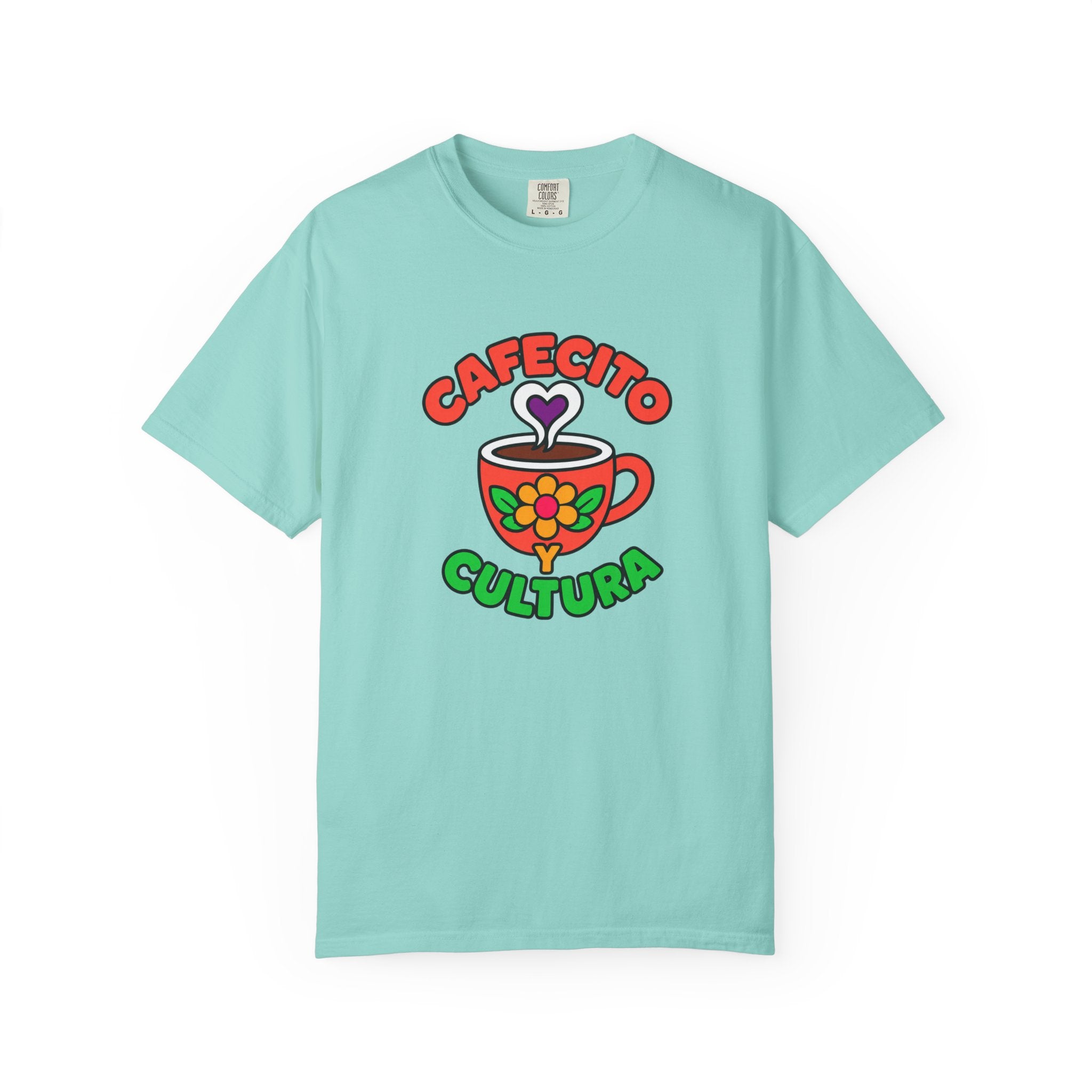 Cafecito Y Cultura Heavyweight Tee ☕🌼