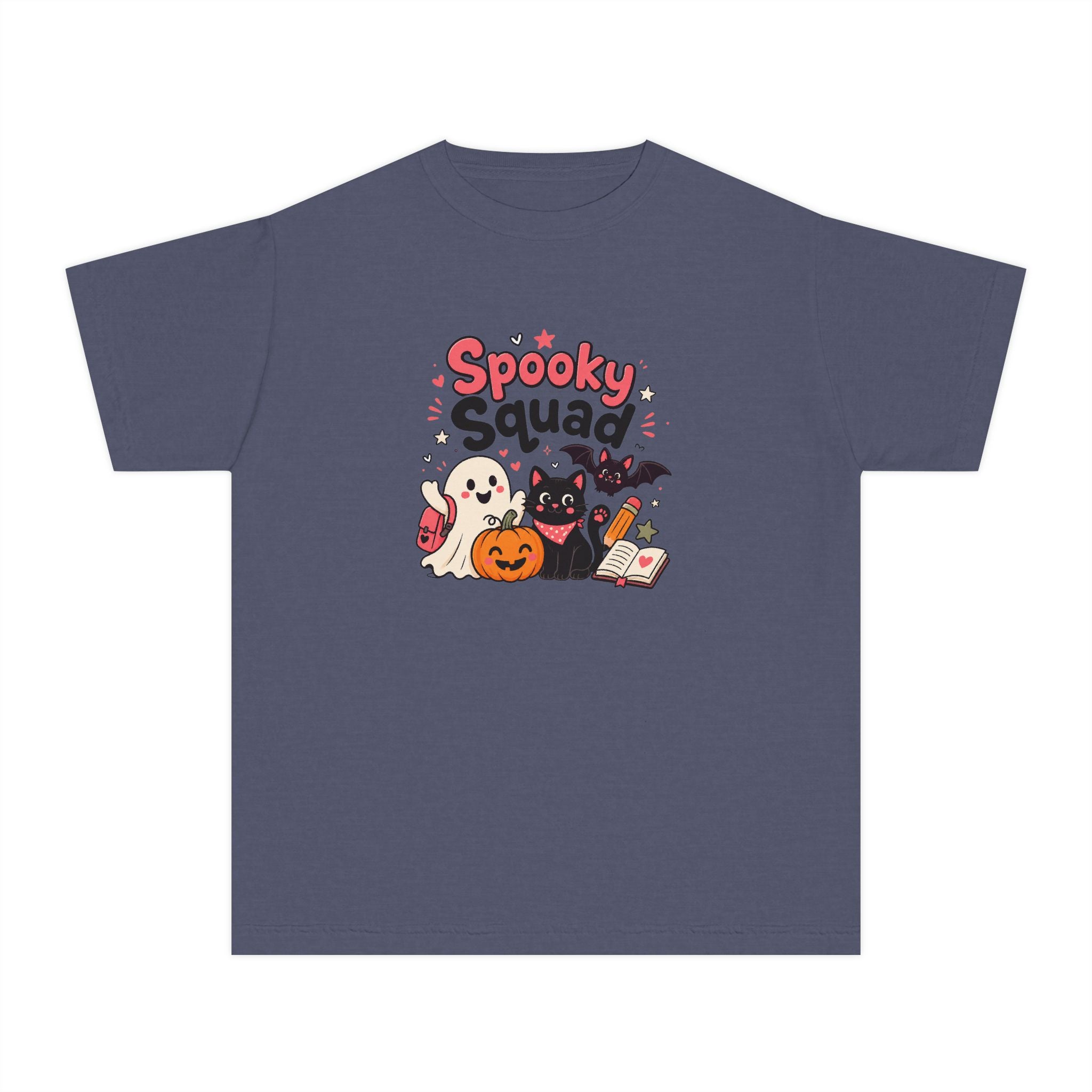 Spooky Squad Youth Retro Tee 🎃👻